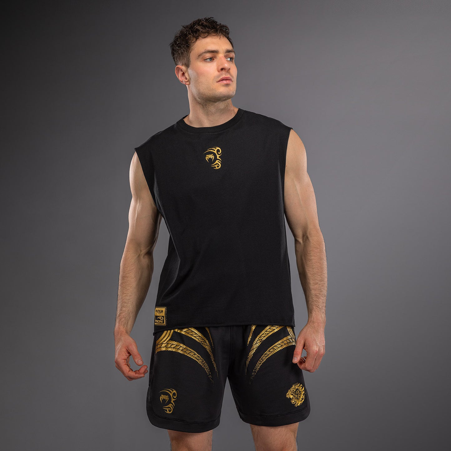Débardeur Venum x Mike Tyson Tiger - Noir/Or - product-type_T-Shirts