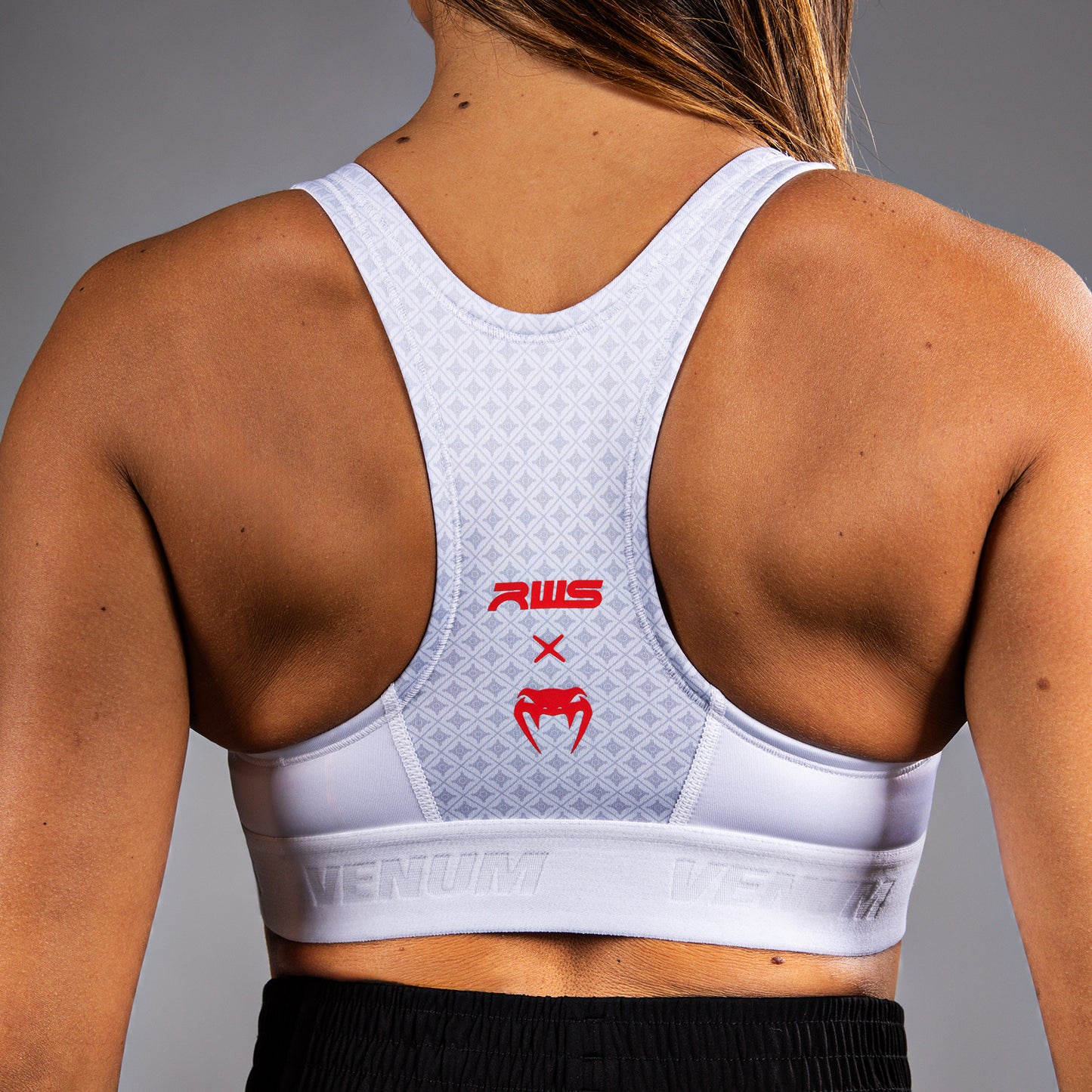 Brassière de Sport Venum x RWS 2.0 – Blanc/Rouge - product-type_Brassières de sport