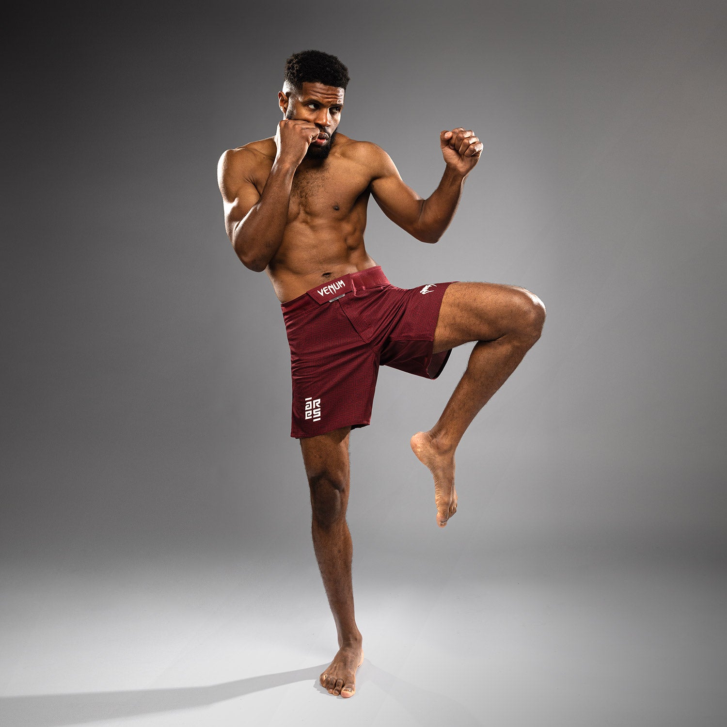 Short de combat pour Hommes Venum x Ares - Bordeaux - product-type_Shorts de MMA