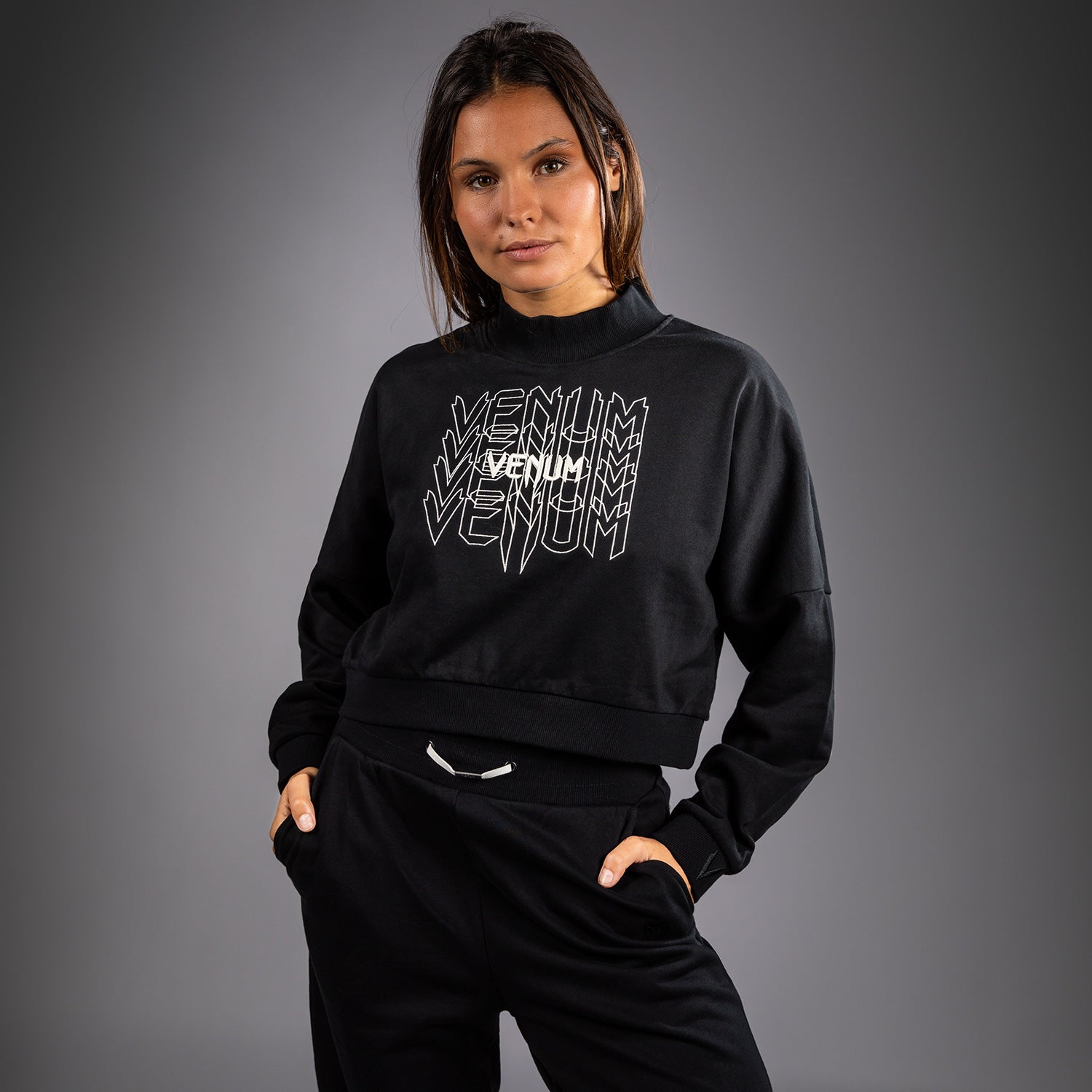 Sweatshirt pour Femmes Venum Pulse - Noir/Blanc - product-type_Sweatshirts