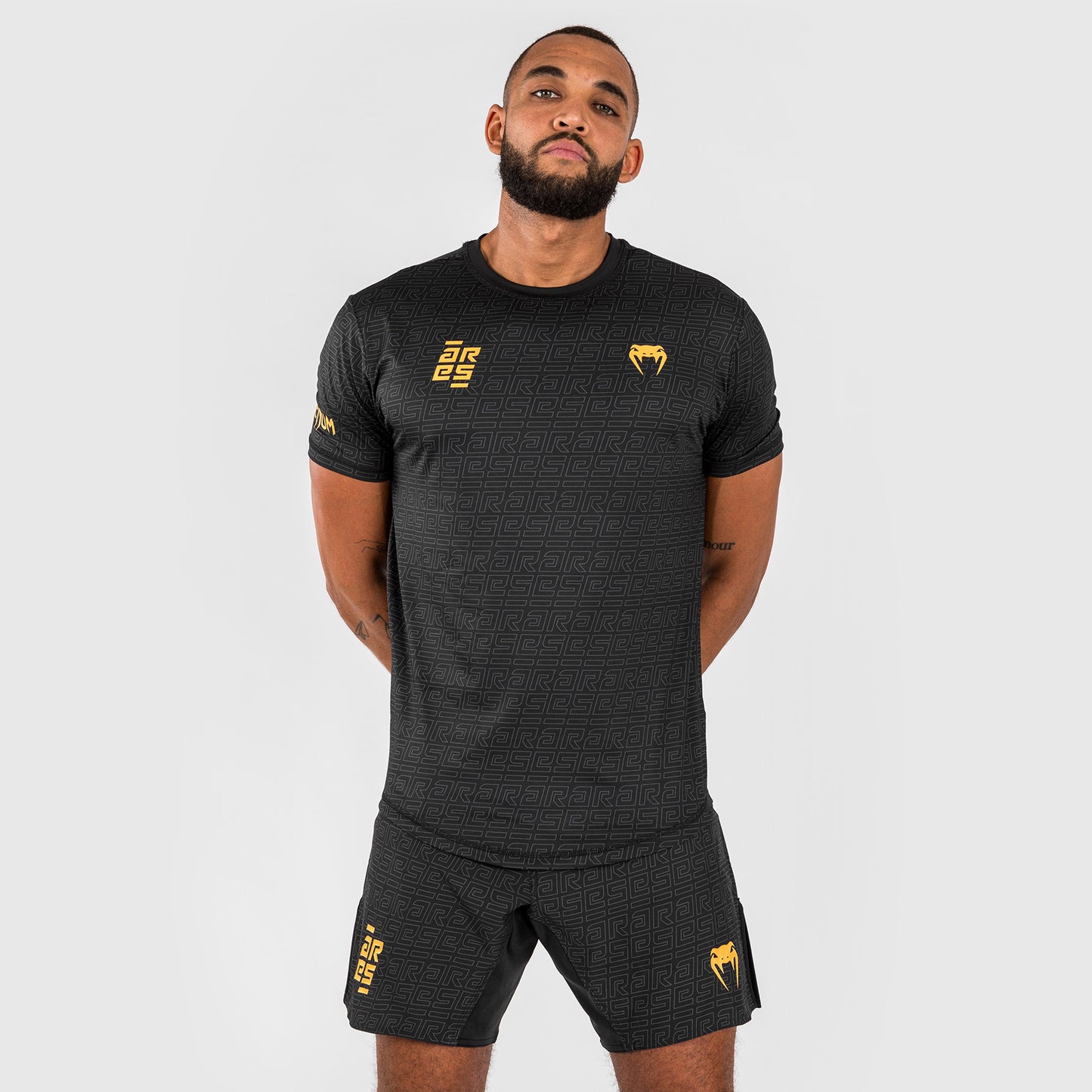 T-shirt Dry-tech pour Hommes Venum x Ares - Noir/Doré - product-type_T-Shirts Dry Tech