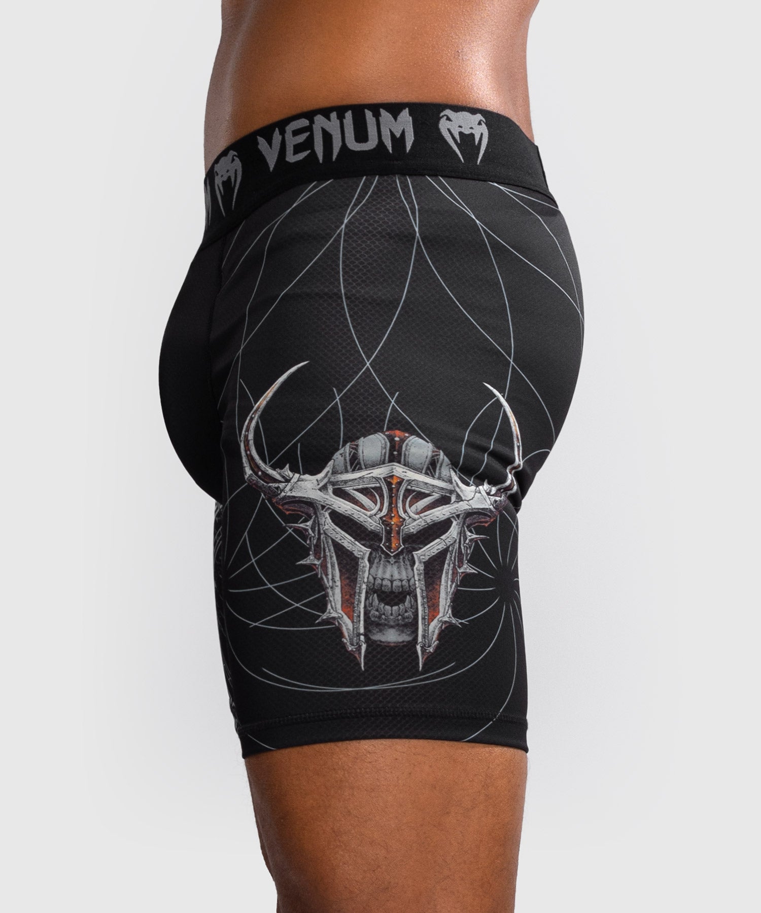 Short de compression pour Hommes Venum Gladiator 5.0 - Noir/Argent - product-type_Shorts de compression