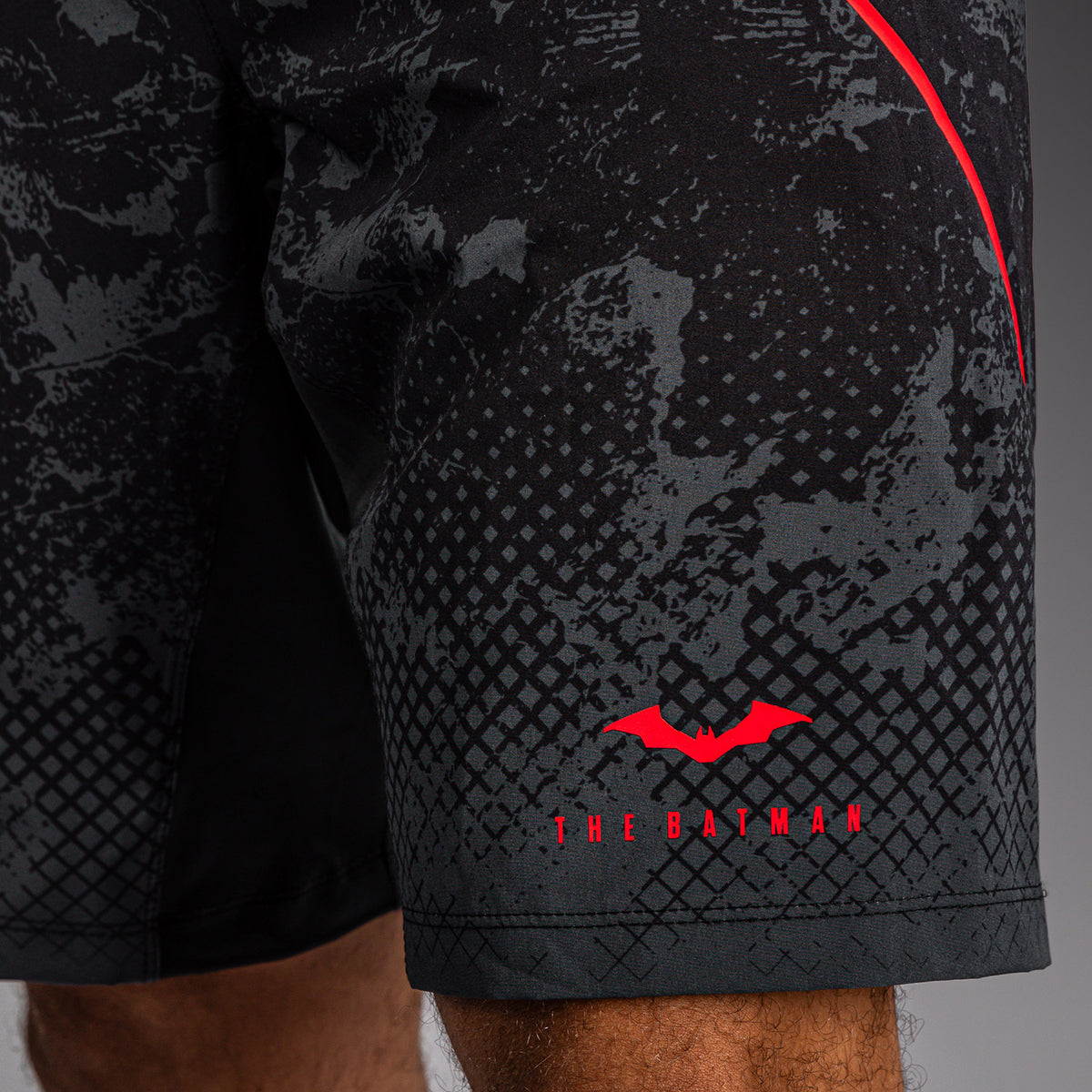 Short de Combat Venum x Batman - Noir/Gris/Rouge