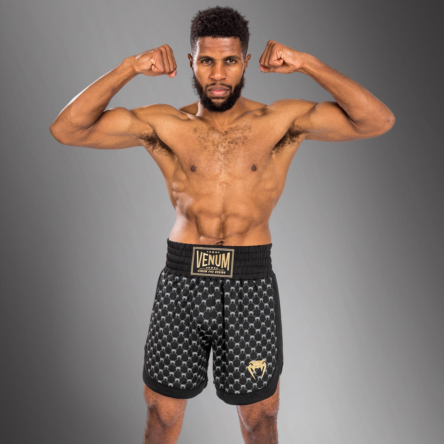 Short de Boxe Venum Monogram - Noir - product-type_Shorts de boxe