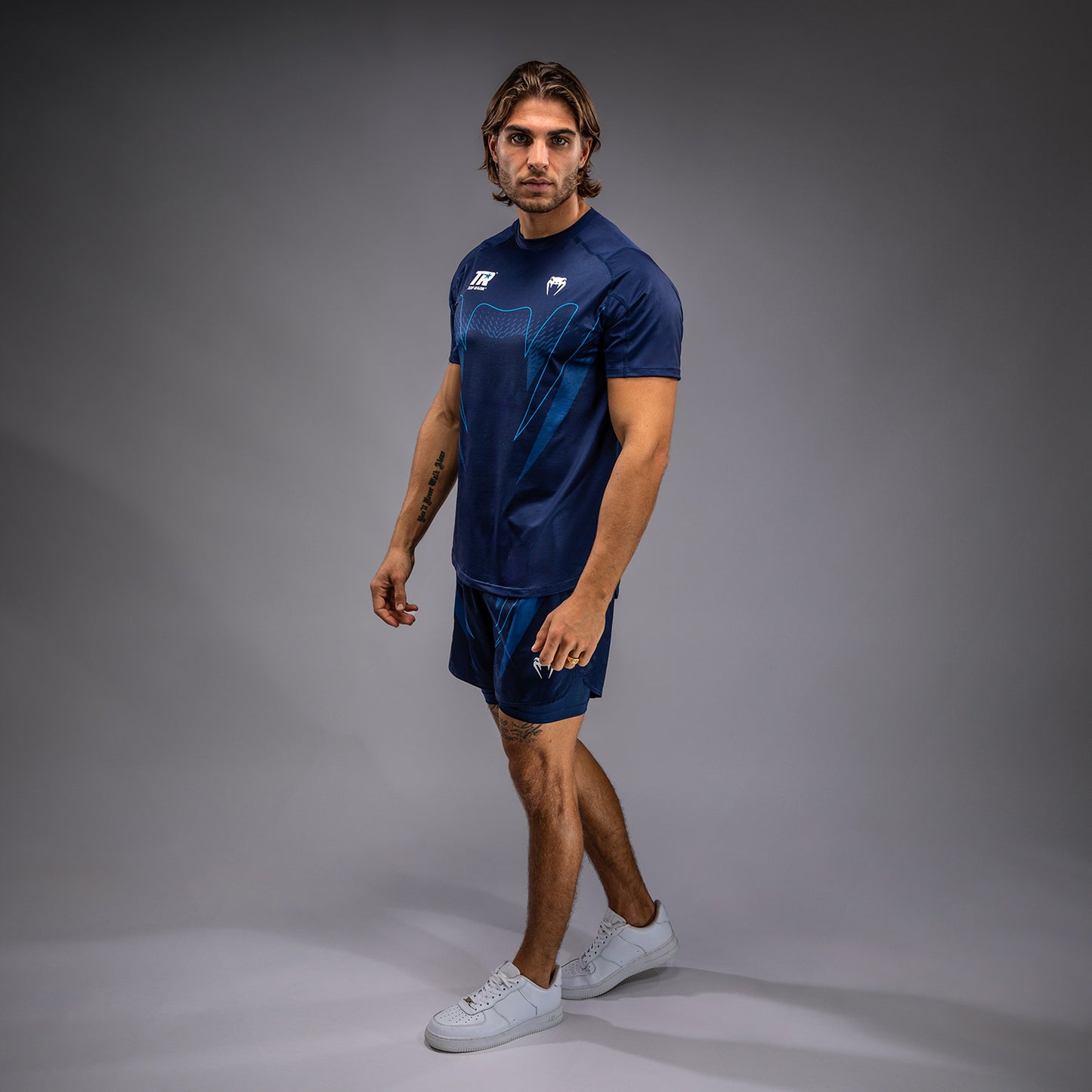 T-Shirt Dry-Tech Venum x Top Rank Original - Bleu Marine - product-type_T-Shirts Dry Tech
