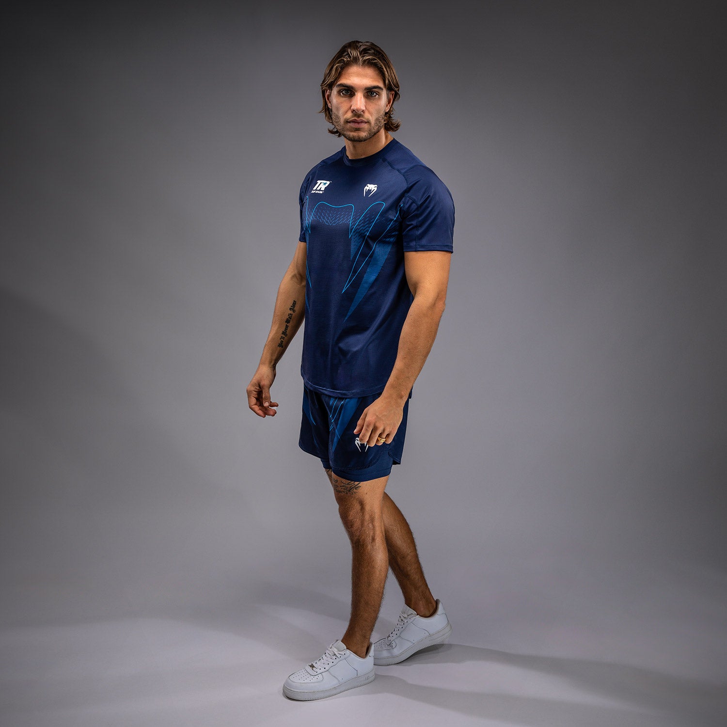 T-Shirt Dry-Tech Venum x Top Rank Original - Bleu Marine - product-type_T-Shirts Dry Tech