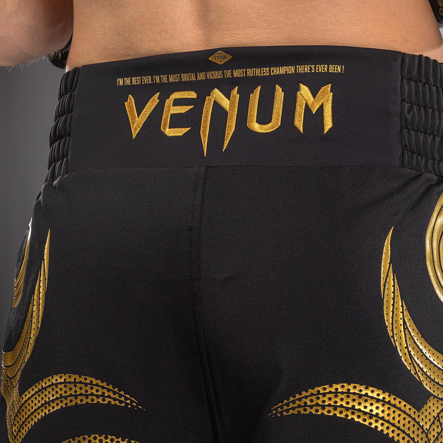 Short de Boxe Venum x Mike Tyson Tiger - Noir/Or