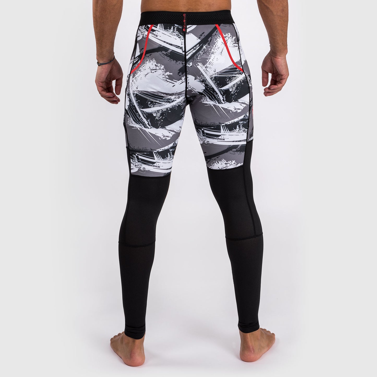 Pantalon de compression Venum Electron 3.0 - Gris/Rouge - product-type_Pantalons de Compression