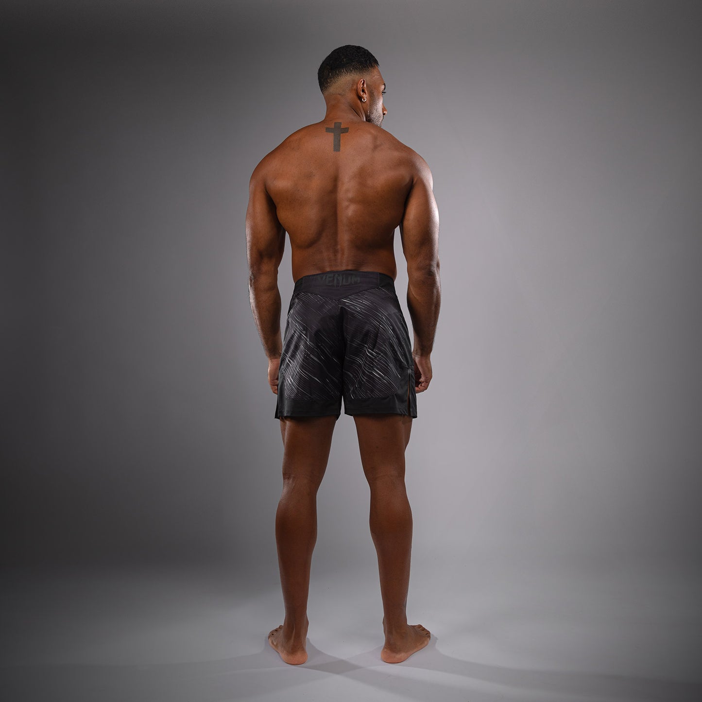 Short de Combat Venum Rapid Light - Noir/Gris Tempête - product-type_Shorts de MMA