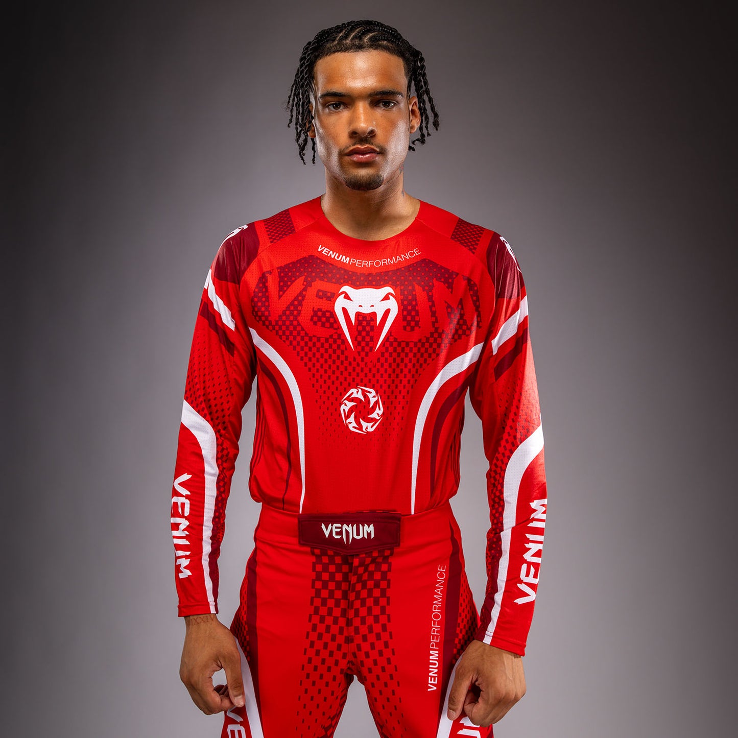 Maillot de Motorsports Venum MX Challenger - Rouge