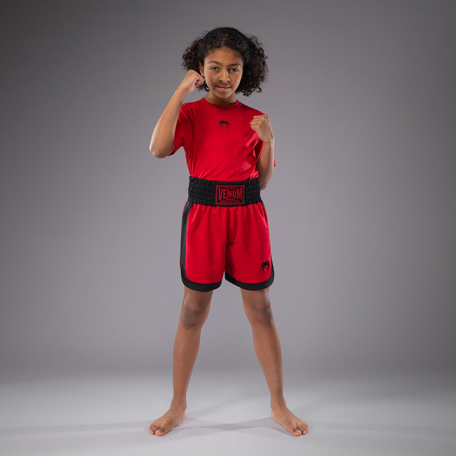 Short de boxe pour Enfants Venum Classic - Rouge Cerise - product-type_Shorts de boxe
