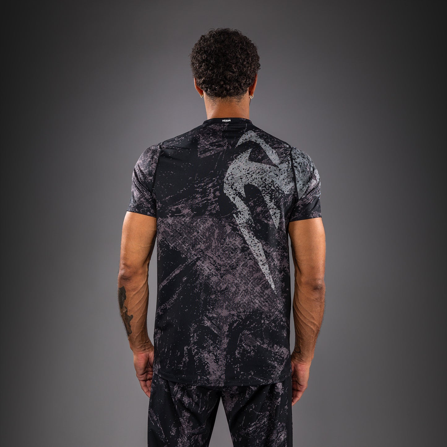 T-shirt Dry Tech Venum Rage & Workout - Noir/Gris