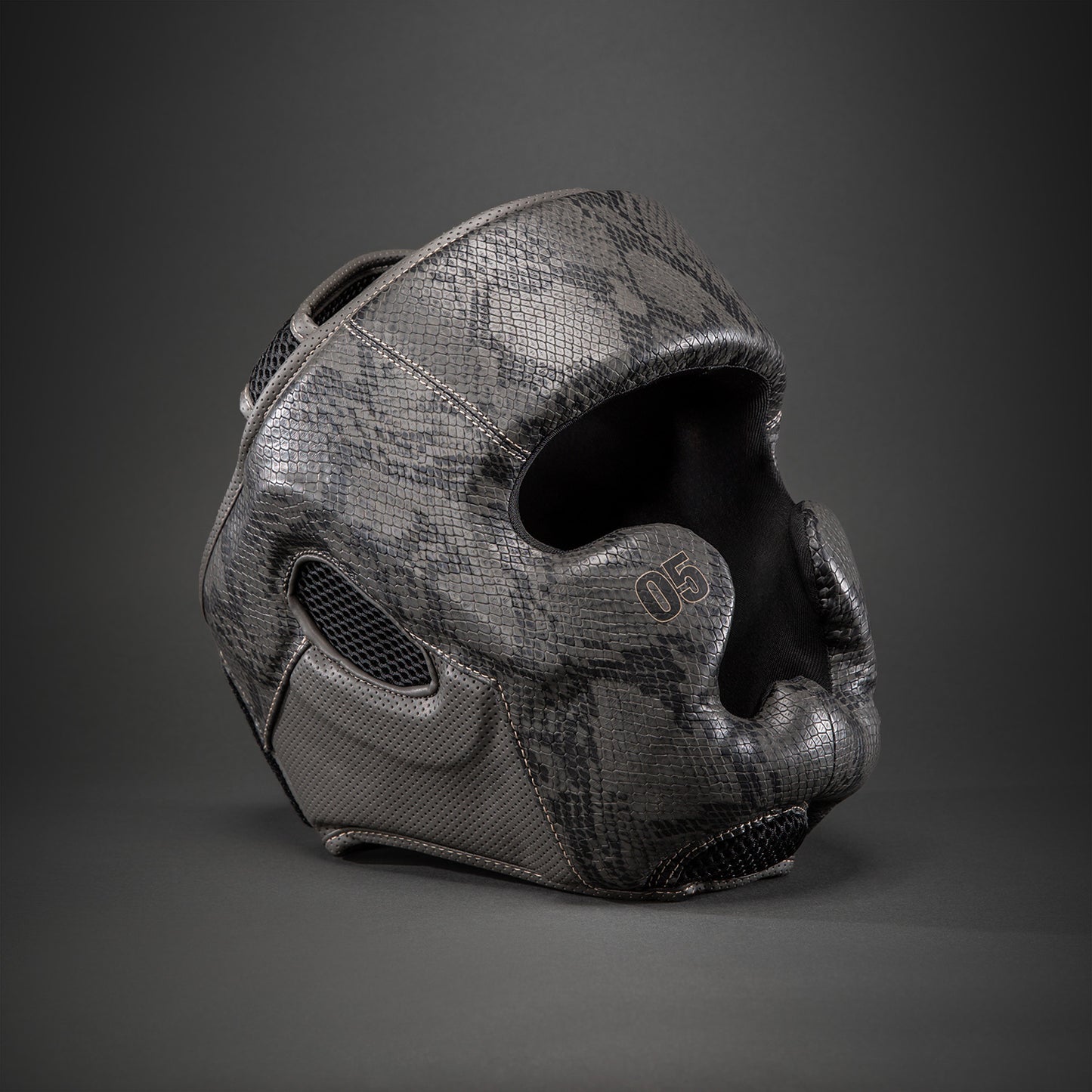 Casque de Protection Venum Impact Evo Scales – Gris Foncé - product-type_Casques de boxe