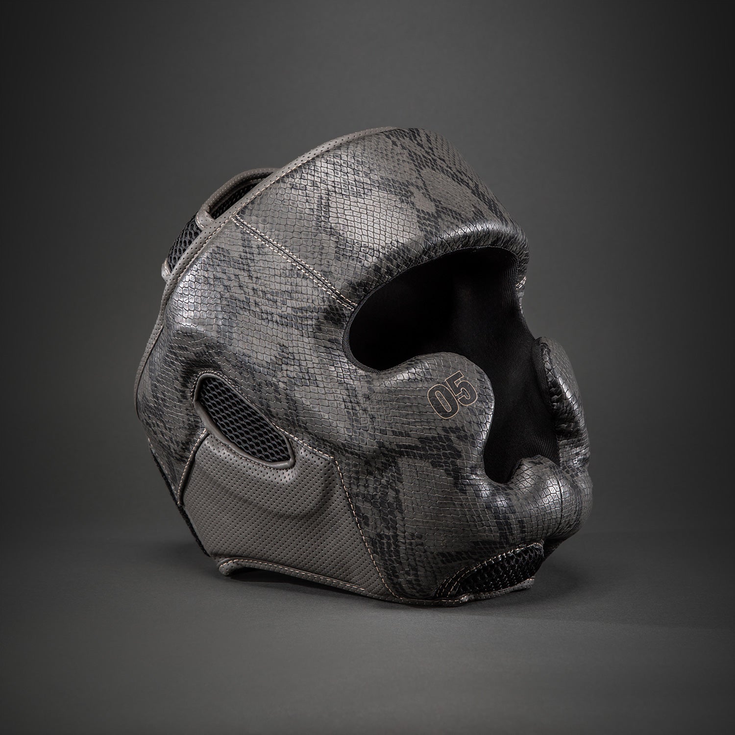 Casque de Protection Venum Impact Evo Scales – Gris Foncé - product-type_Casques de boxe