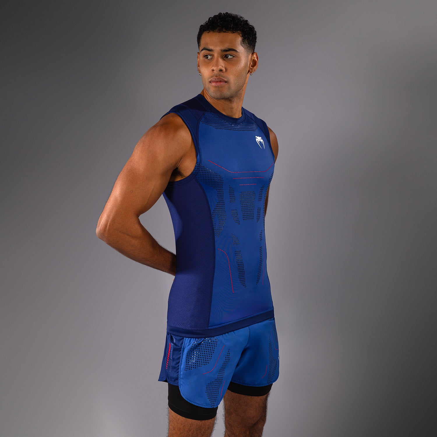 Rashguard Sans Manches Venum Technical 3.0 - Bleu Nuit - product-type_T-Shirts de Compression
