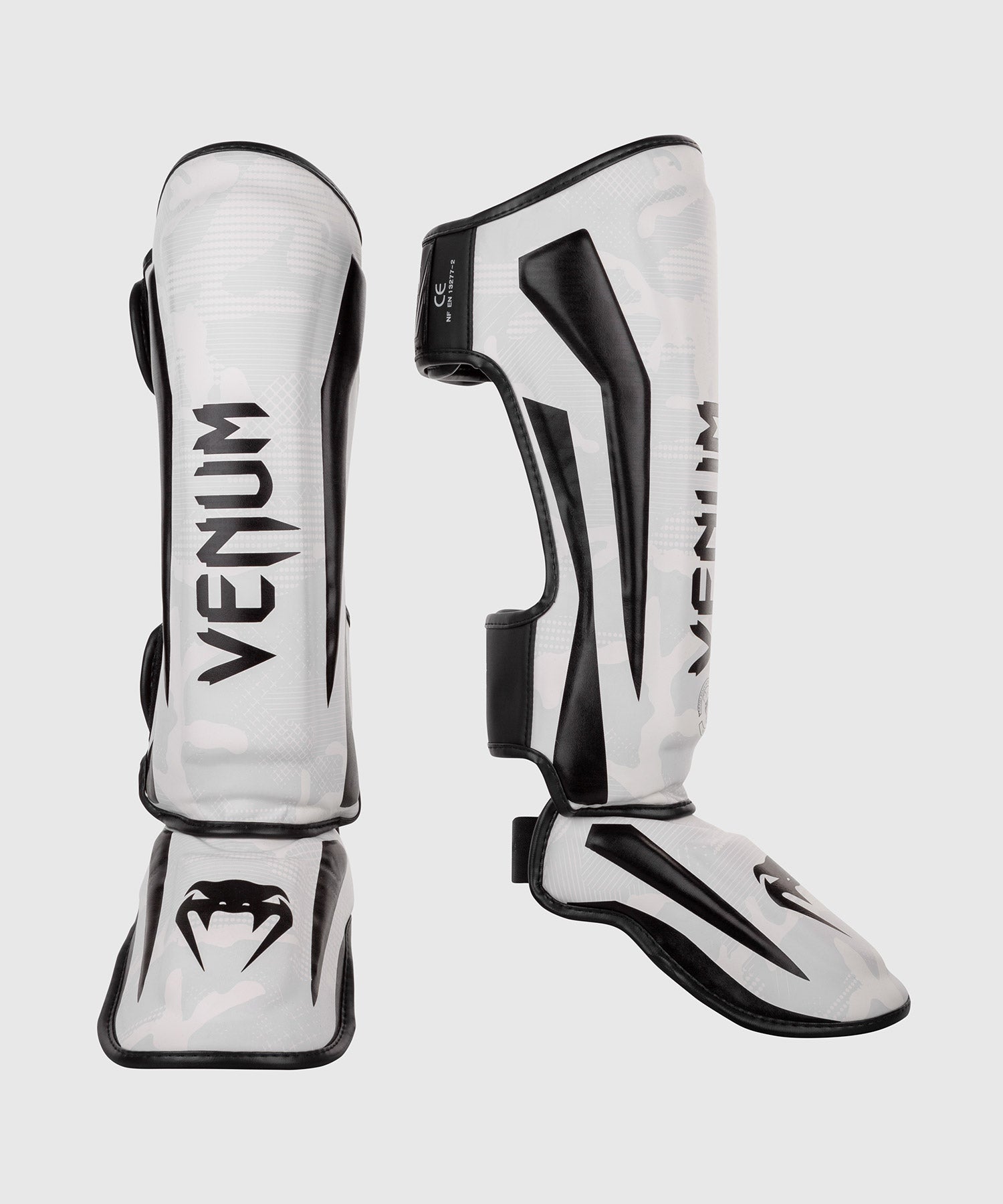 Protège-tibias Venum Elite – Blanc Camo - product-type_Protège-tibias