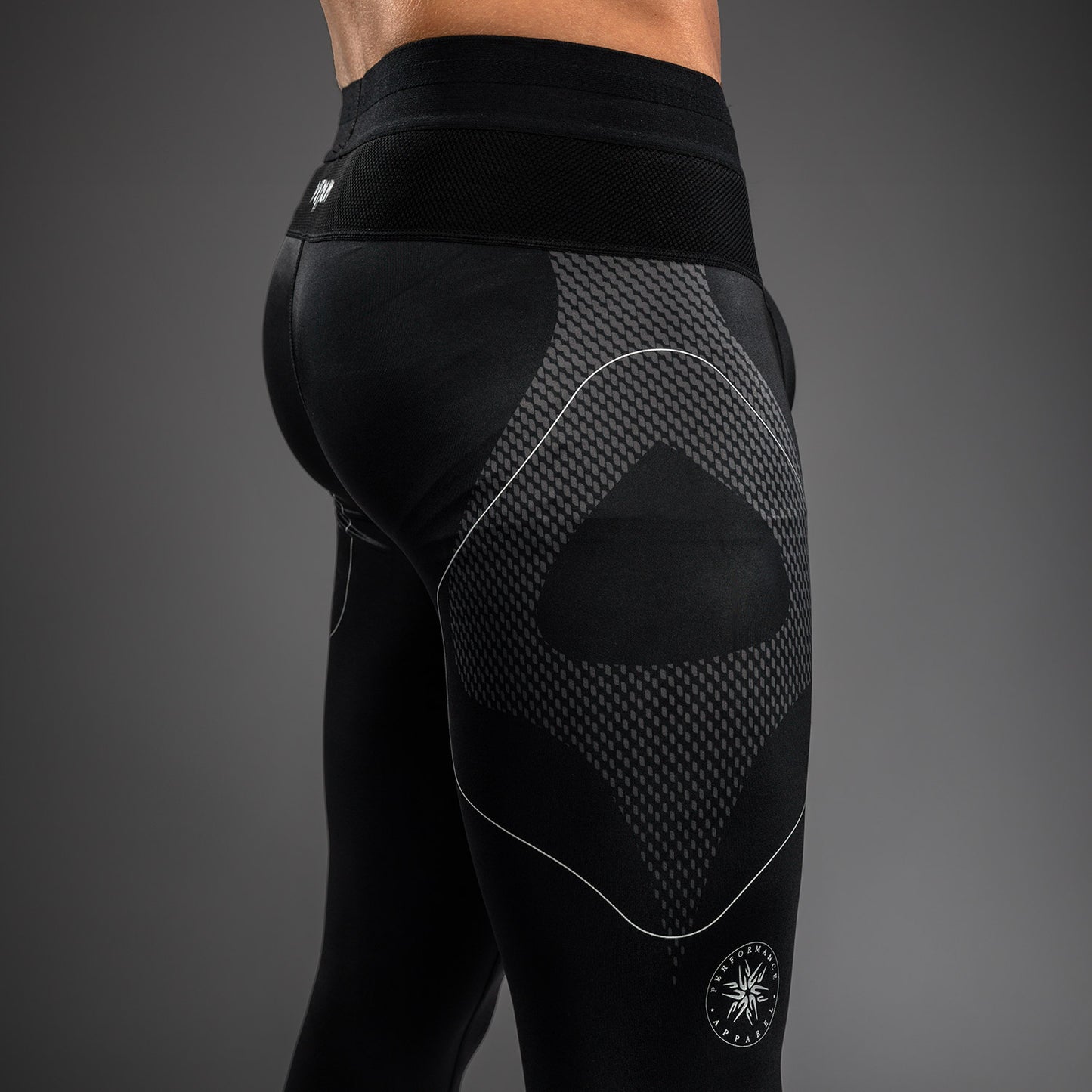 Pantalon de Compression Venum Nexus – Noir/Argent - product-type_Pantalons de Compression