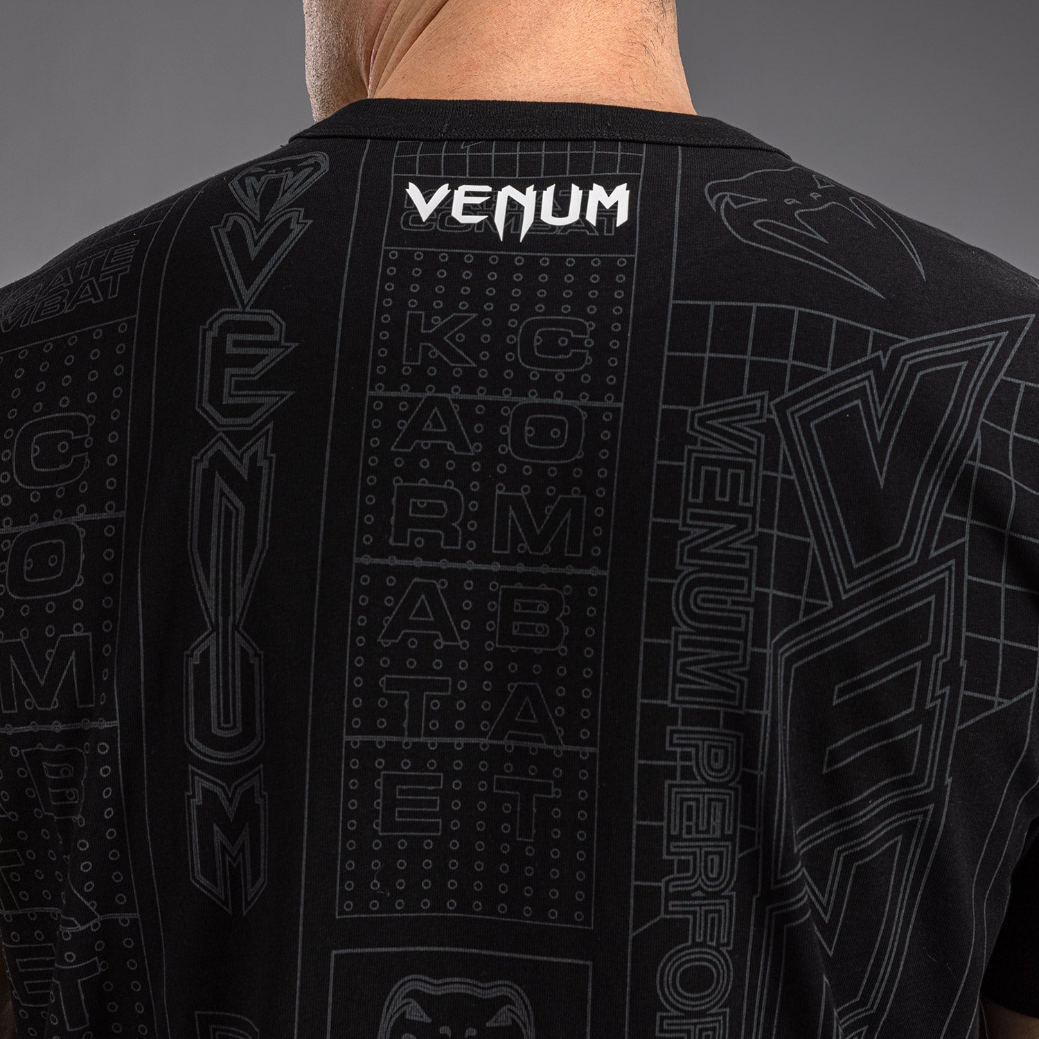 T-shirt Karate Combat by Venum – Noir/Gris - product-type_T-Shirts