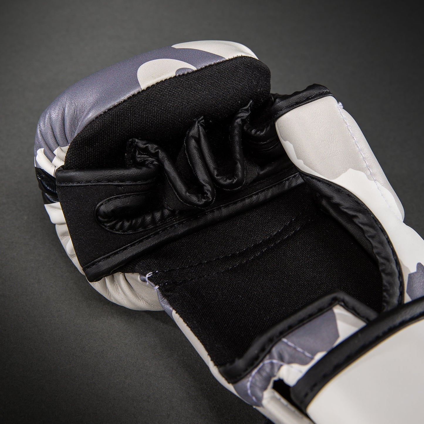 Gants de Sparring Venum Elite - Blanc/Gris Clair