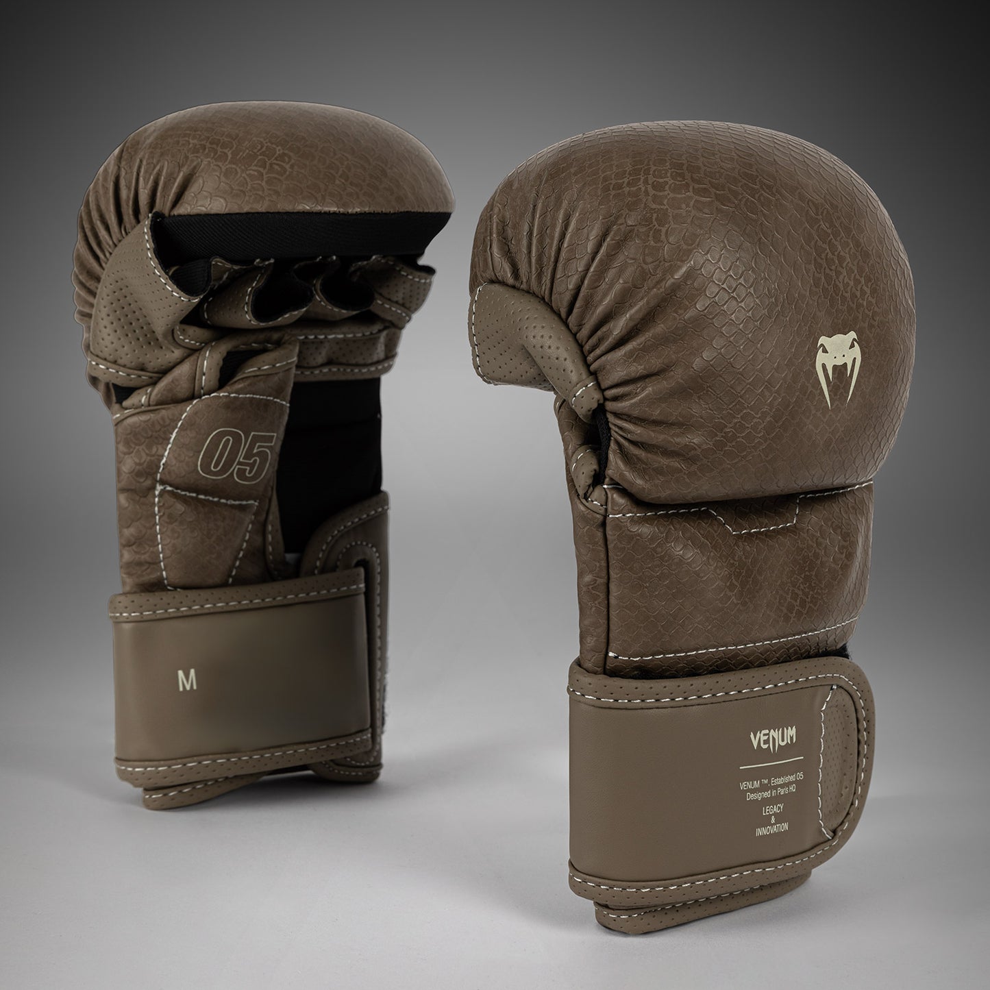 Gants de Sparring MMA Venum Impact Evo Scales – Marron - product-type_Gants de MMA