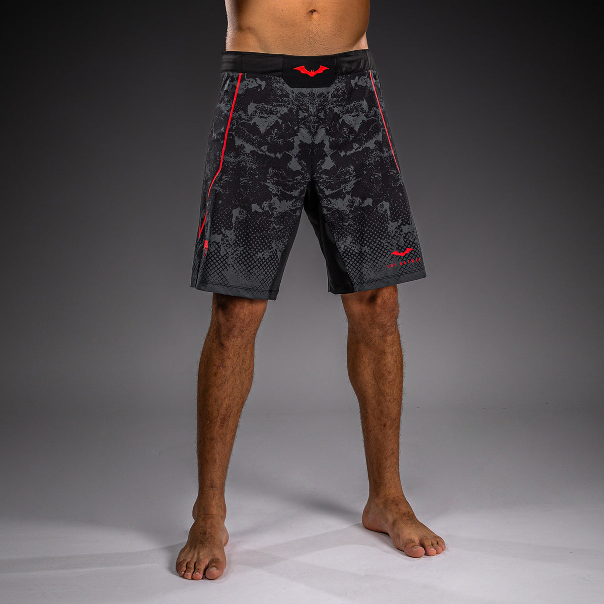 Short de Combat Venum x Batman - Noir/Gris/Rouge