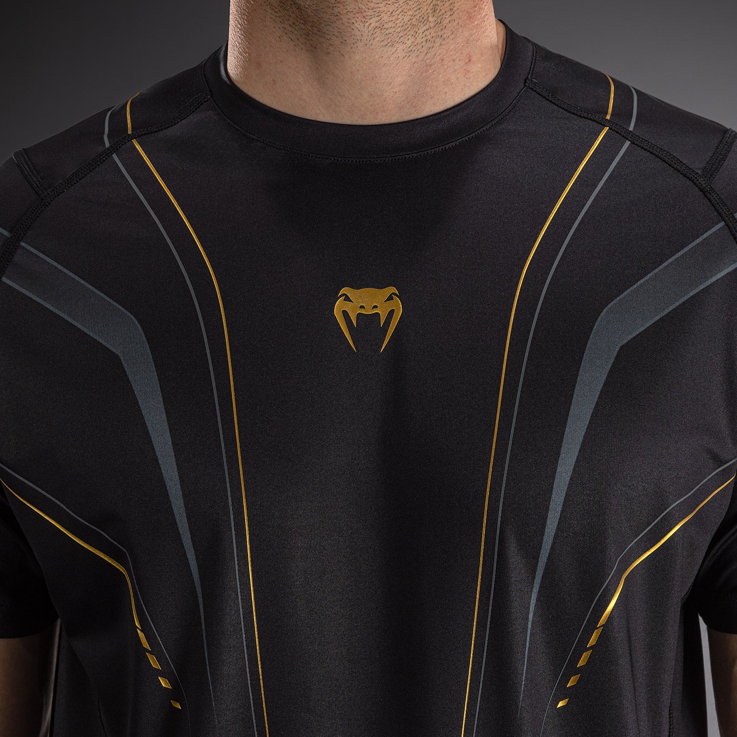 T-shirt Dry Tech Venum Streamline – Noir/Or - product-type_T-Shirts Dry Tech
