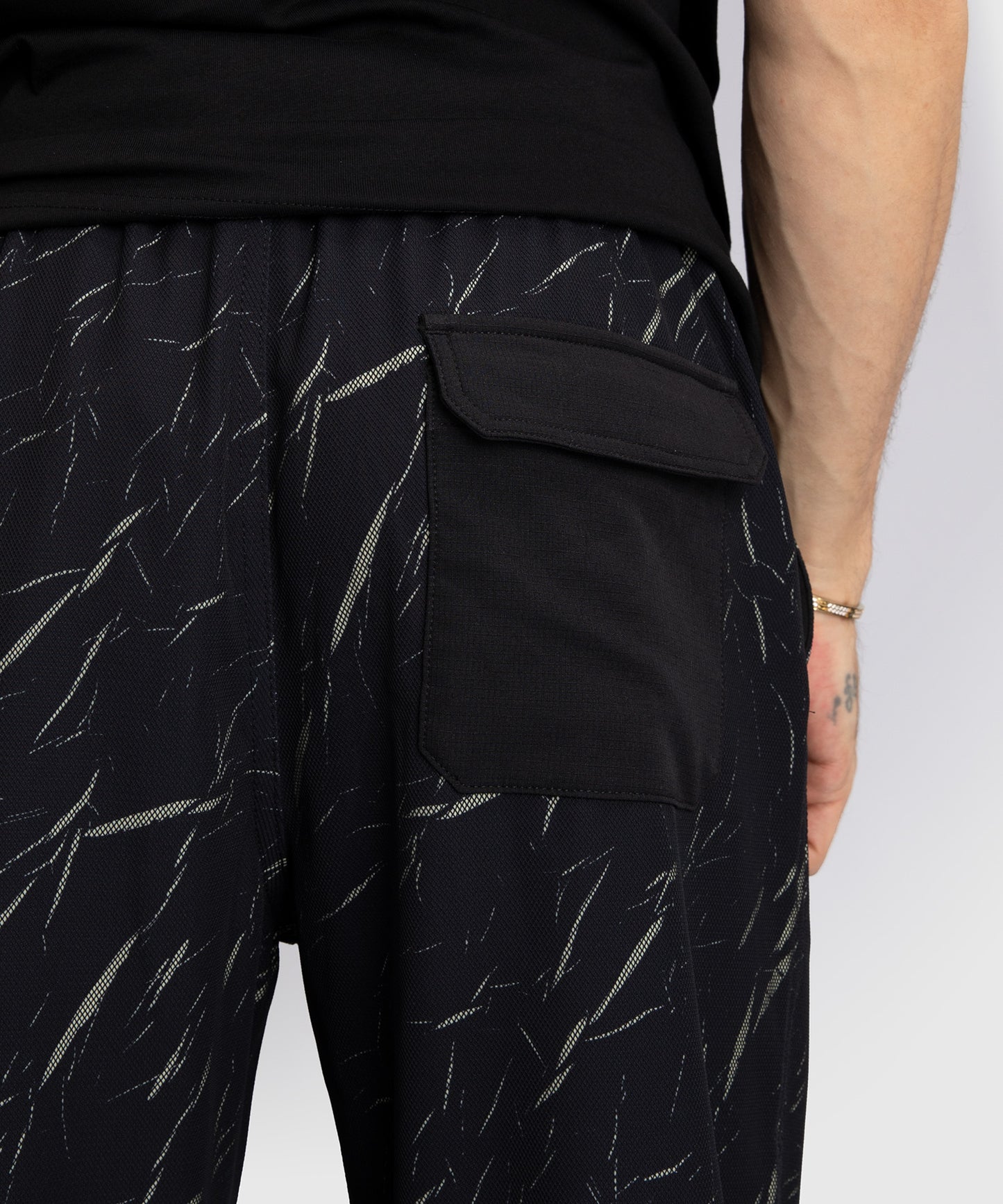 Jogging pour Hommes Venum Trooper - Noir/Beige - product-type_Pantalons de jogging