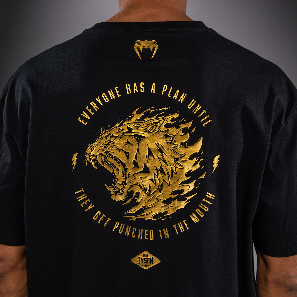 T-shirt Venum x Mike Tyson Tiger - Noir/Or - product-type_T-Shirts