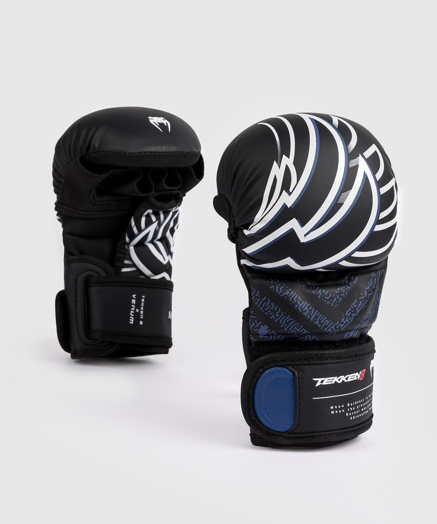 Gants de Sparring MMA Venum x TEKKEN 8 - Jin Kazama - Bleu/Noir/Blanc - product-type_Gants de Sparring