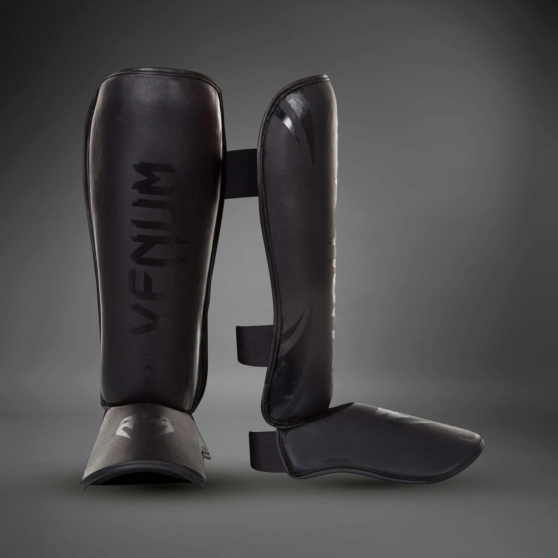 Protège-tibias Venum Challenger - Noir/Noir - product-type_Protège-tibias