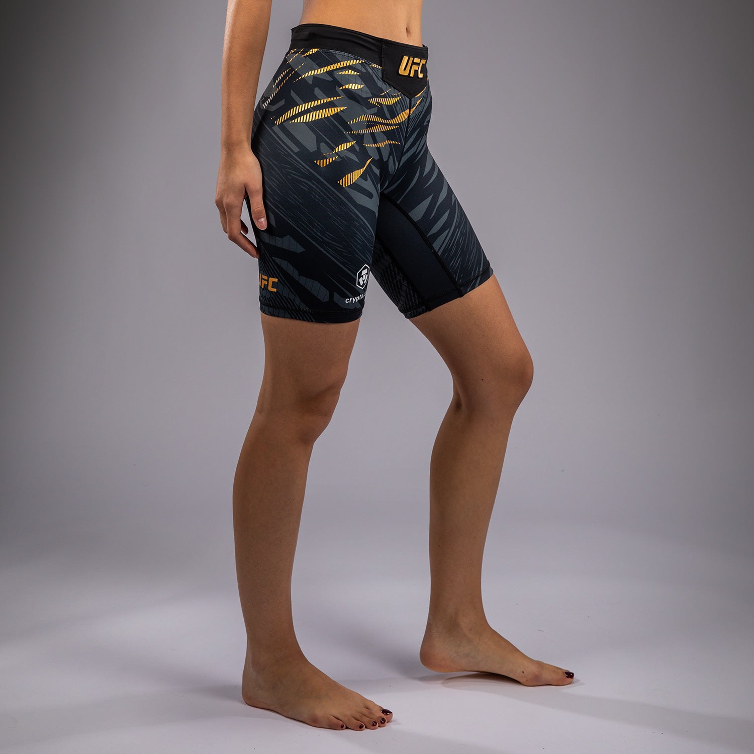 Short de compression pour Femmes UFC Fusion by Venum Authentic Fight Night - Coupe Longue - Champion - product-type_Shorts de compression