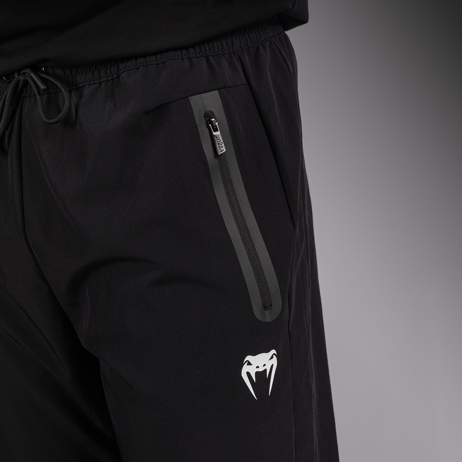 Pantalon de Survêtement Venum Adrenaline – Noir/Gris Argenté - product-type_Pantalons de jogging