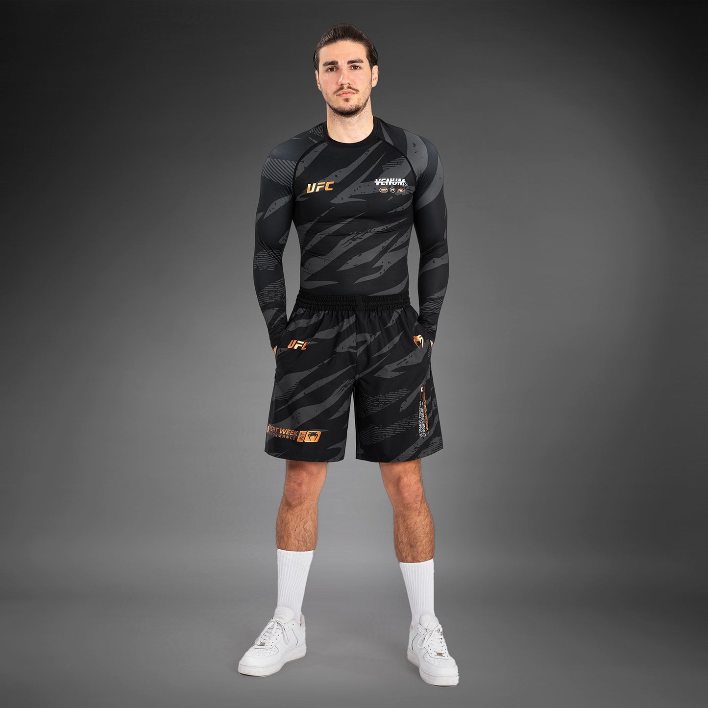Short de Performance pour Hommes UFC Adrenaline by Venum Fight Week - Urban Camo - product-type_Shorts de training