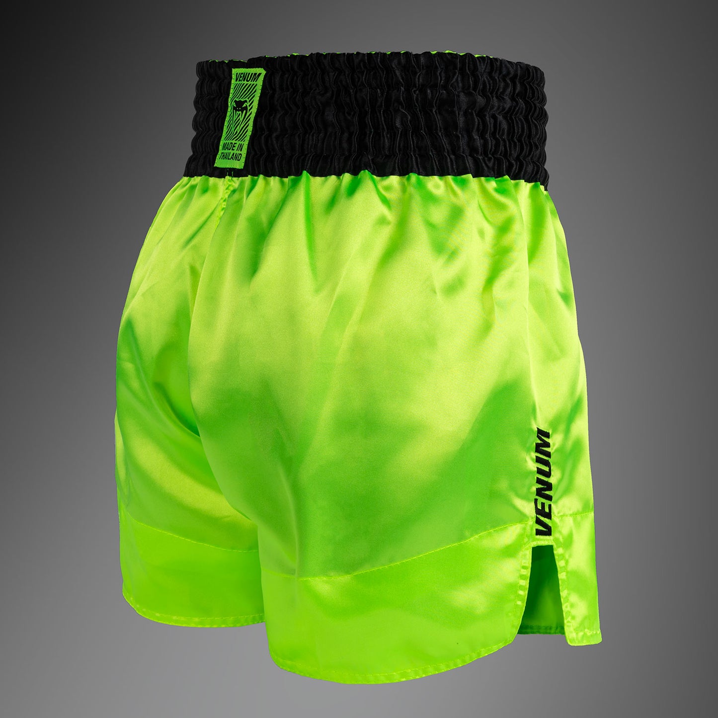 Short de Muay Thai Venum Classic Evo - Jaune Néon/Noir