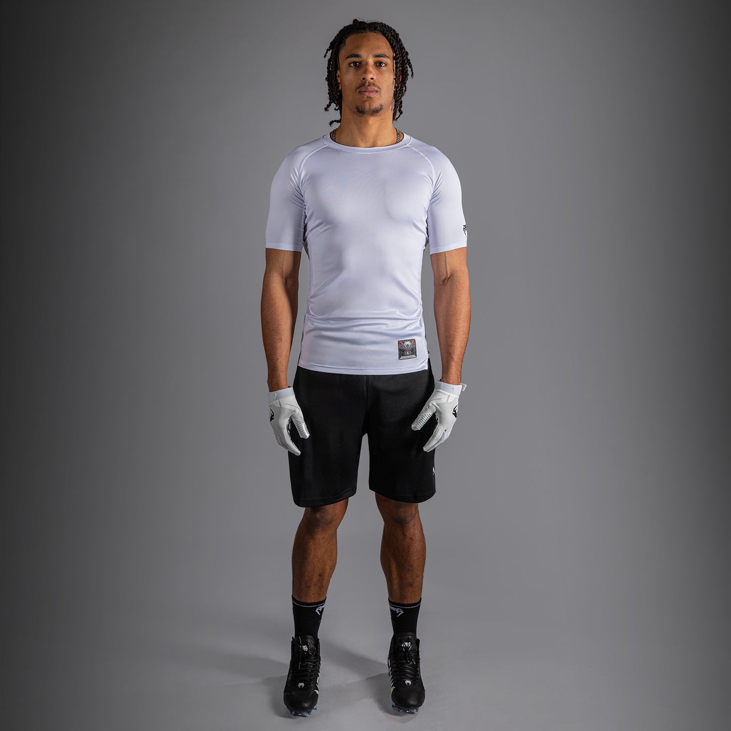 T-shirt de Compression Venum Lineup - Blanc/Noir - product-type_T-Shirts de Compression