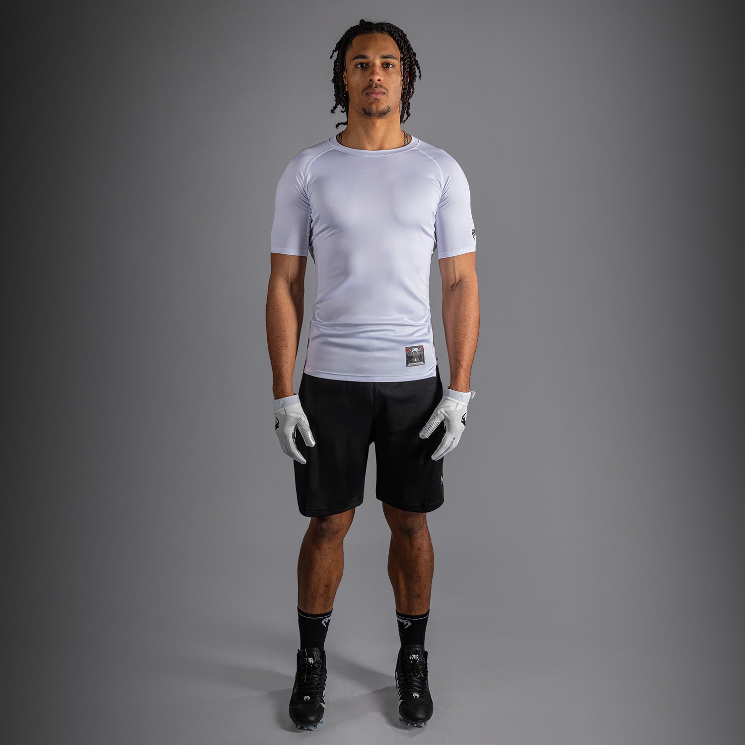 T-shirt de Compression Venum Lineup - Blanc/Noir - product-type_T-Shirts de Compression