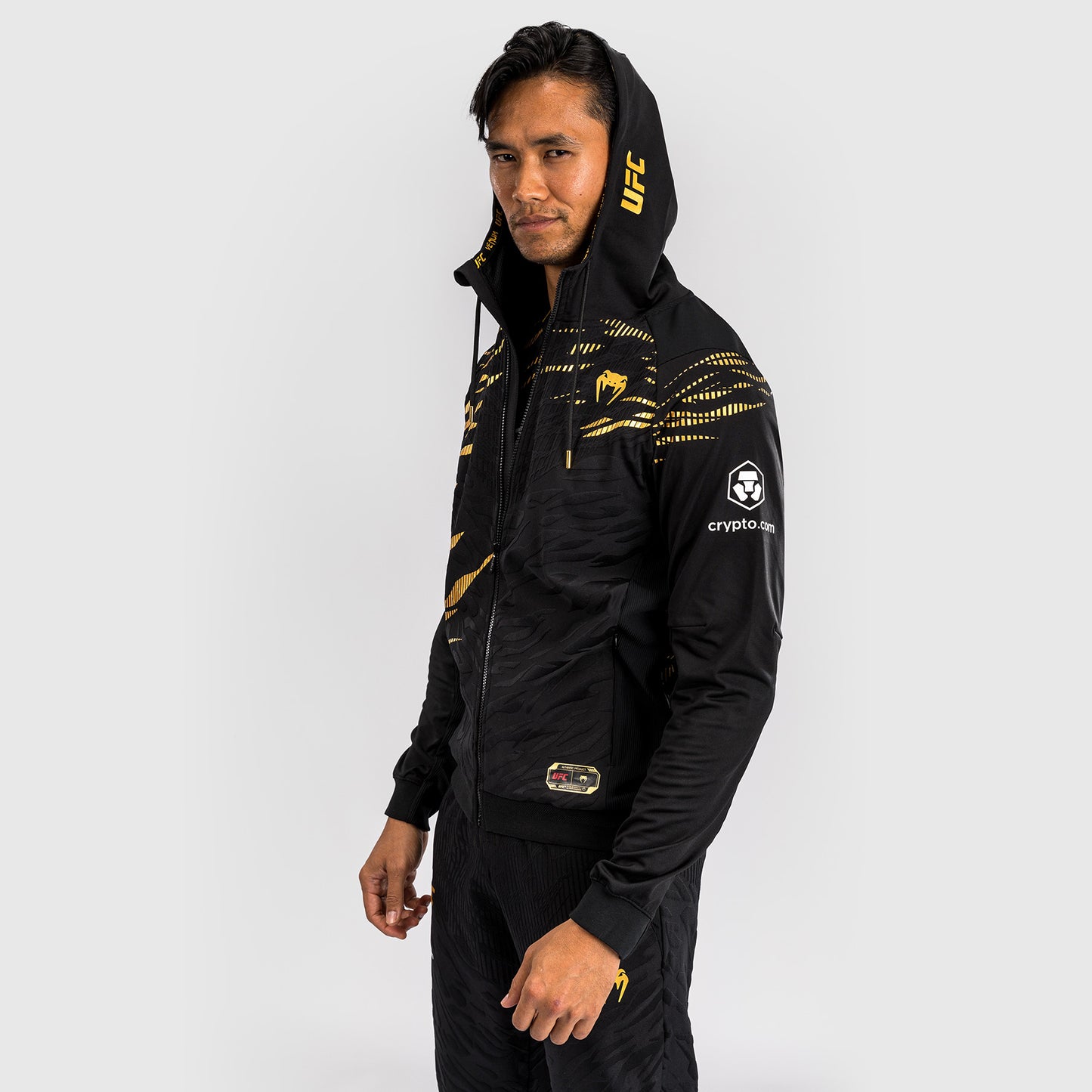 Sweatshirt à Capuche pour Hommes UFC Fusion by Venum Personnalisé Authentic Fight Night - Champion - product-type_Vestes