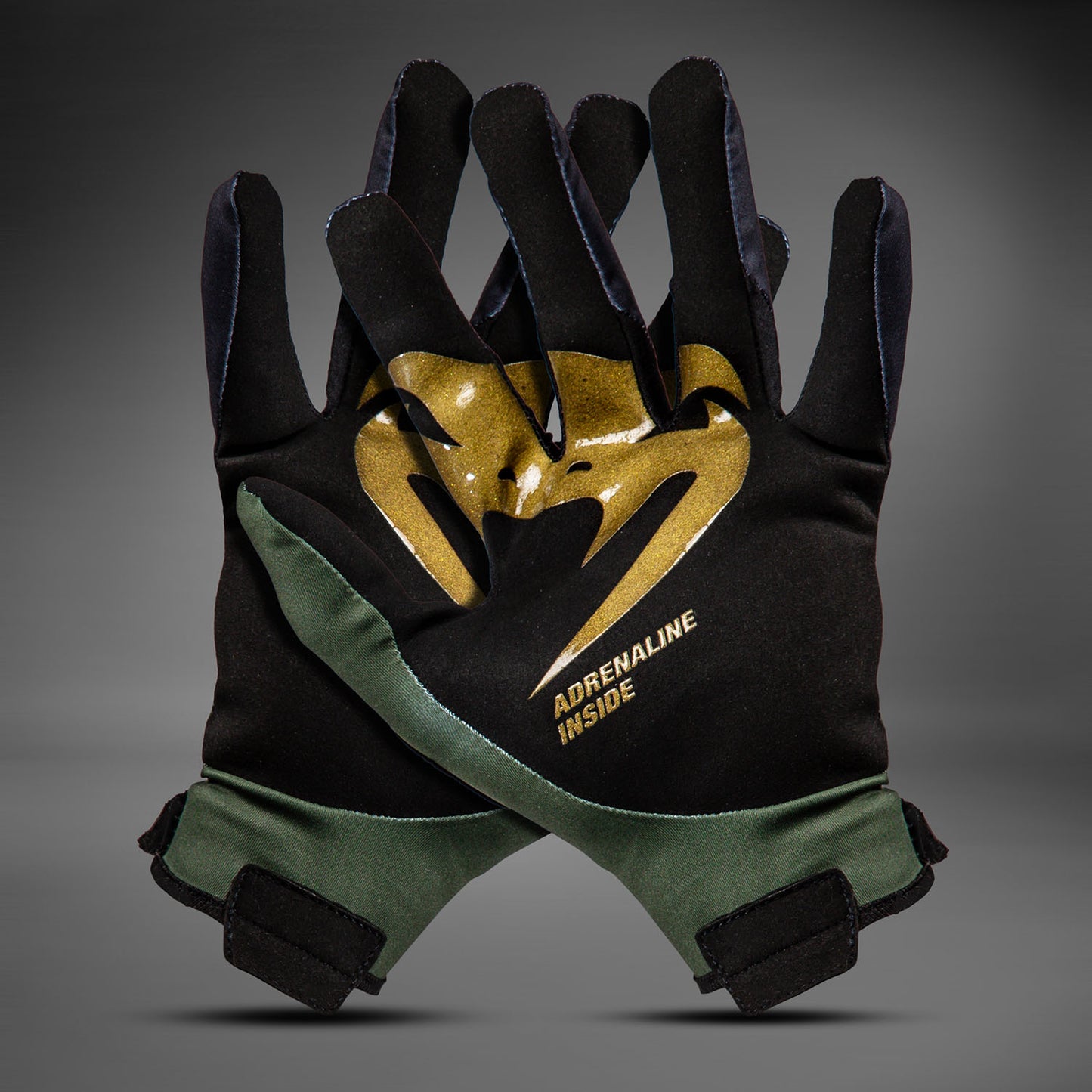 Gants de Motorsports Venum MX Summer - Noir/Vert/Or