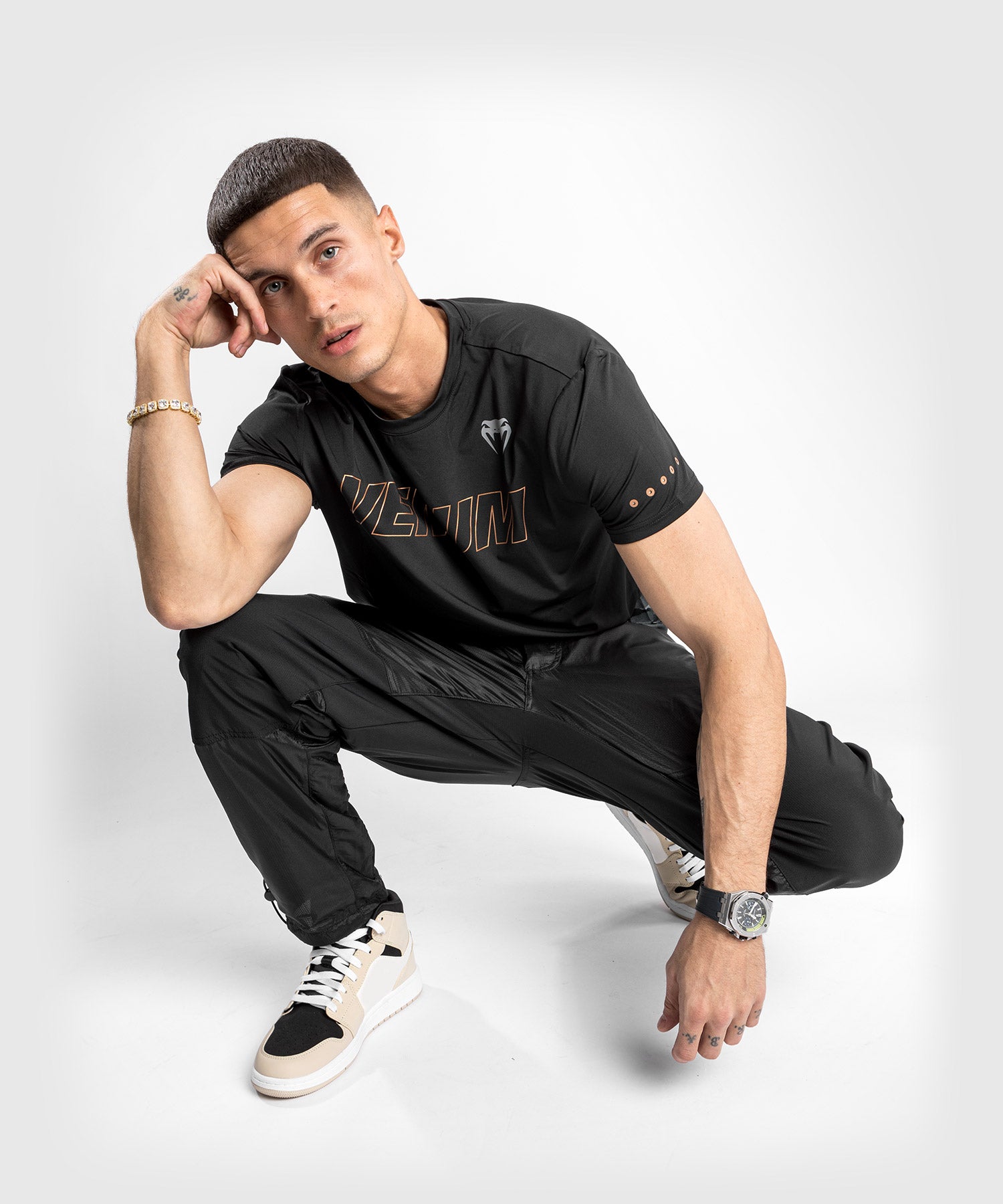 Pantalon de jogging Venum Laser XT - Oversize - Noir/Noir - product-type_Pantalons de jogging
