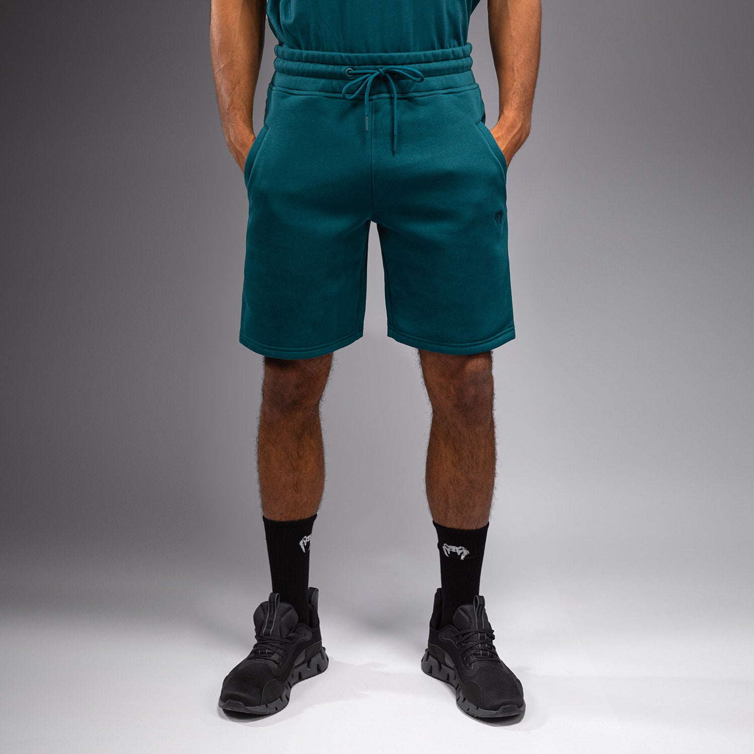 Shorts en Coton Venum Silent Power - Paon Green - product-type_Shorts en Coton