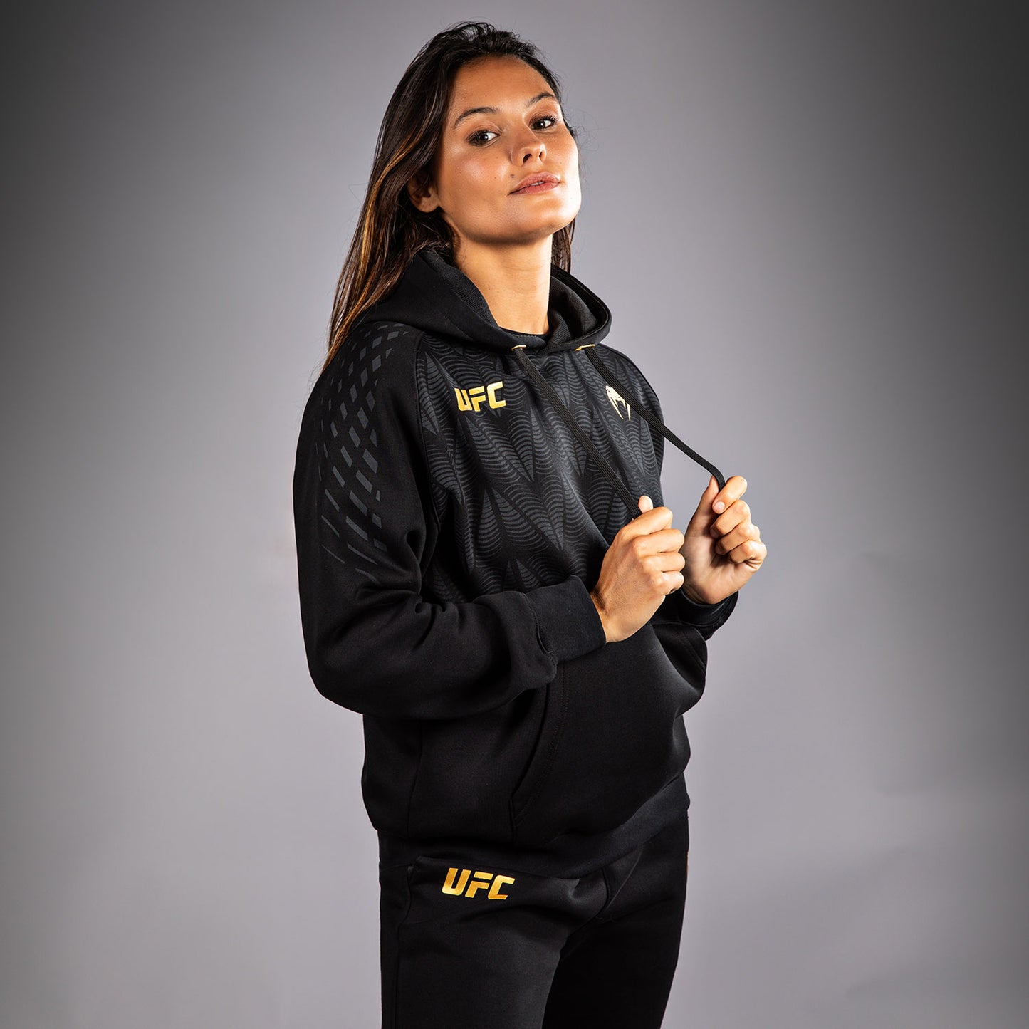 Sweat à capuche Femme UFC Zenith by Venum Replica - Champion