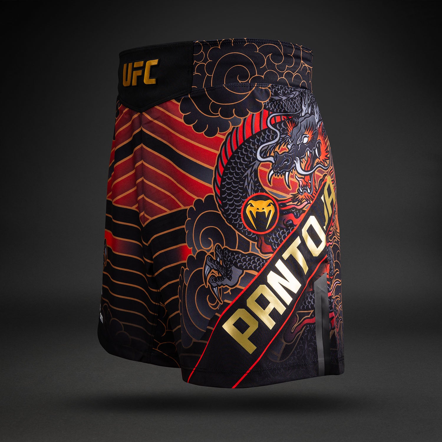 Short de combat pour Hommes UFC Unrivaled by Venum Alexandre Pantoja - Rouge - product-type_Shorts de MMA