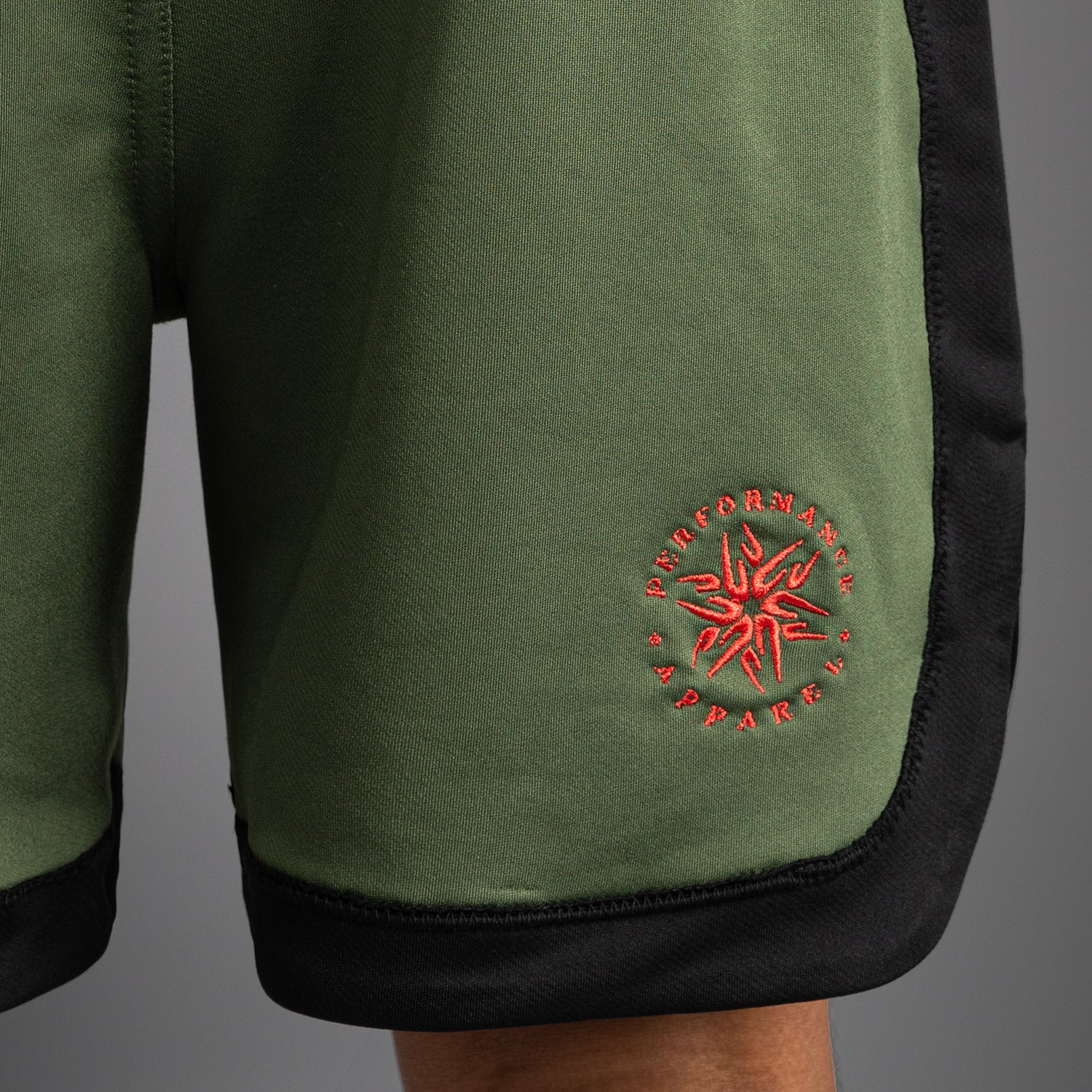 Short de Boxe pour Enfants Venum Classic - Vert militaire/Orange - product-type_Shorts de boxe
