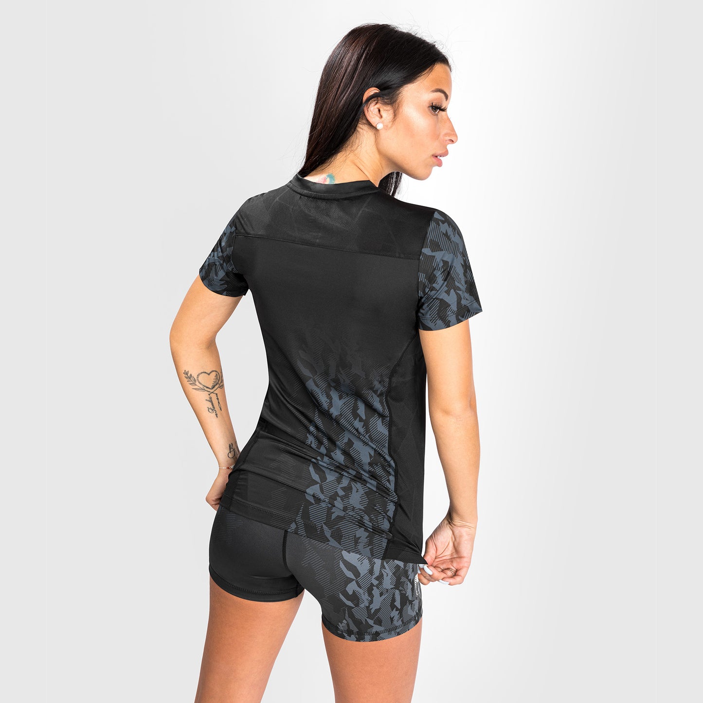 T-shirt Performance à Manches Courtes Femme Venum UFC Authentic Fight Week – Noir