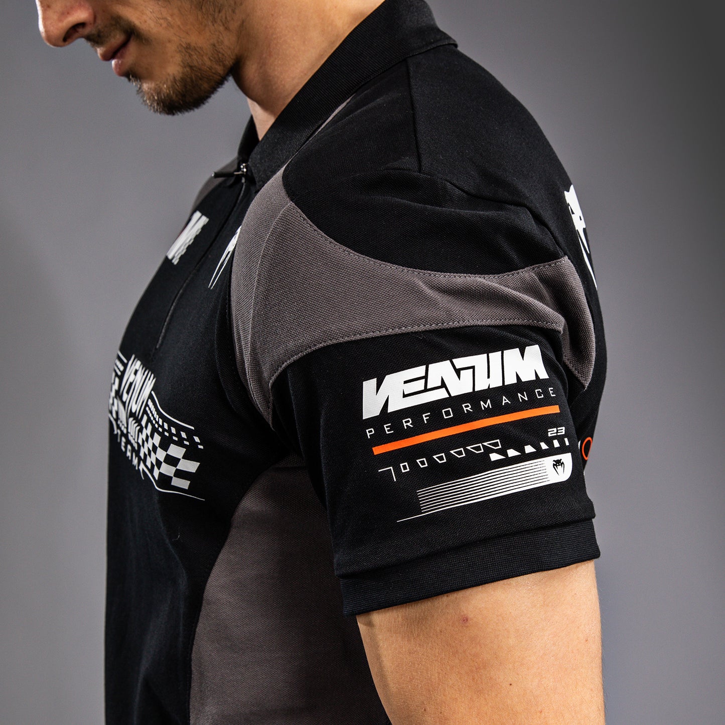 Polo en Coton Venum Motorsport - Noir Profond - product-type_Polos