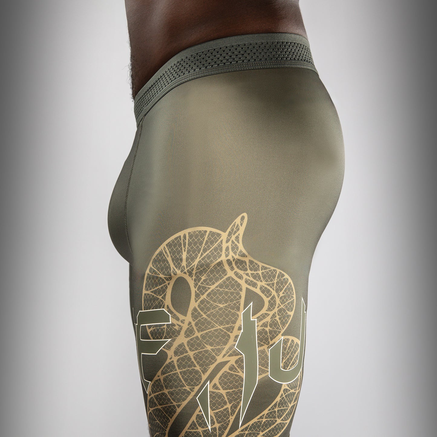 Short de Compression Venum Serpenti – Kaki/Bronze/Ivoire - product-type_Shorts de compression
