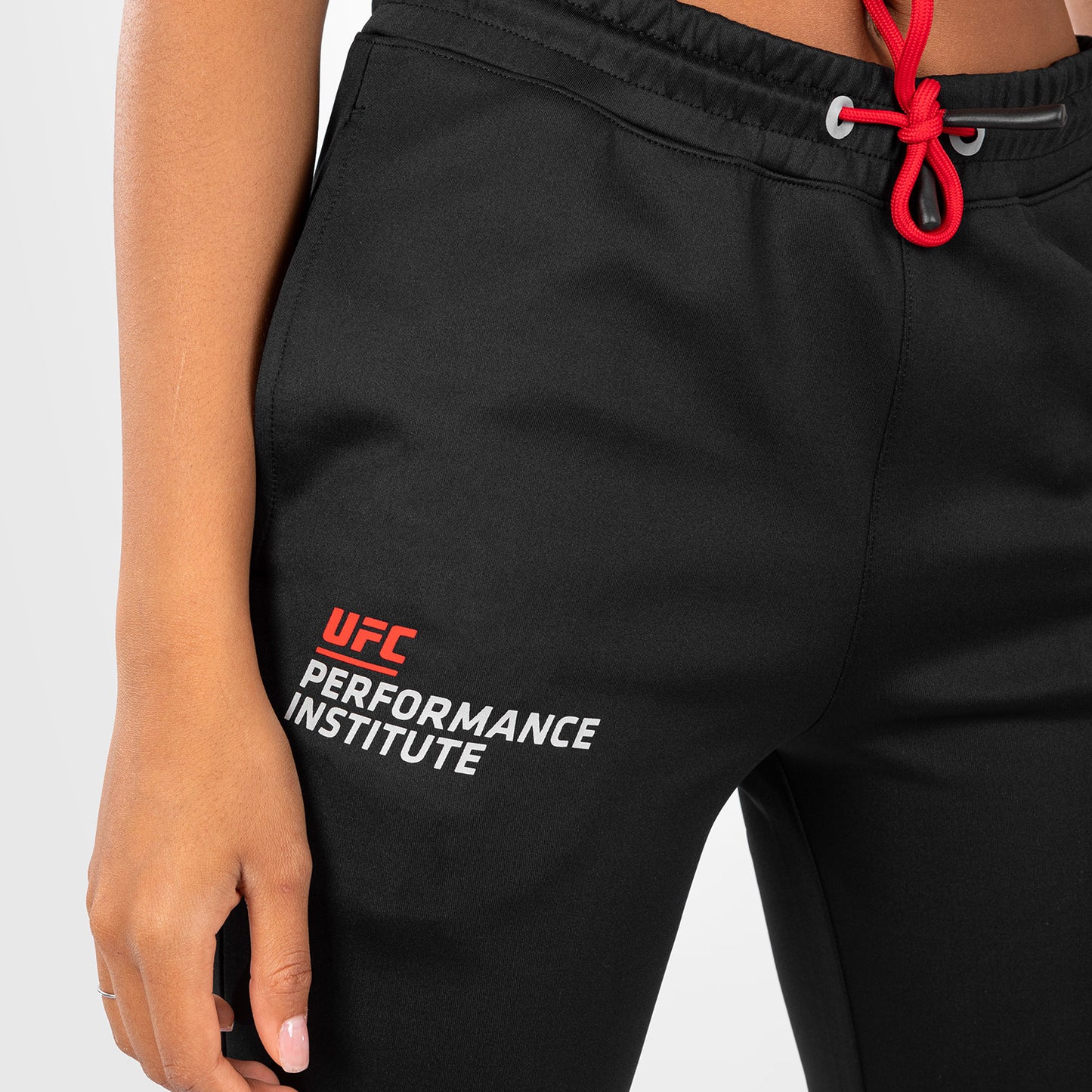 Pantalon de Jogging pour Femmes UFC Venum Performance Institute 2.0 - Noir/Rouge - product-type_Pantalons de jogging