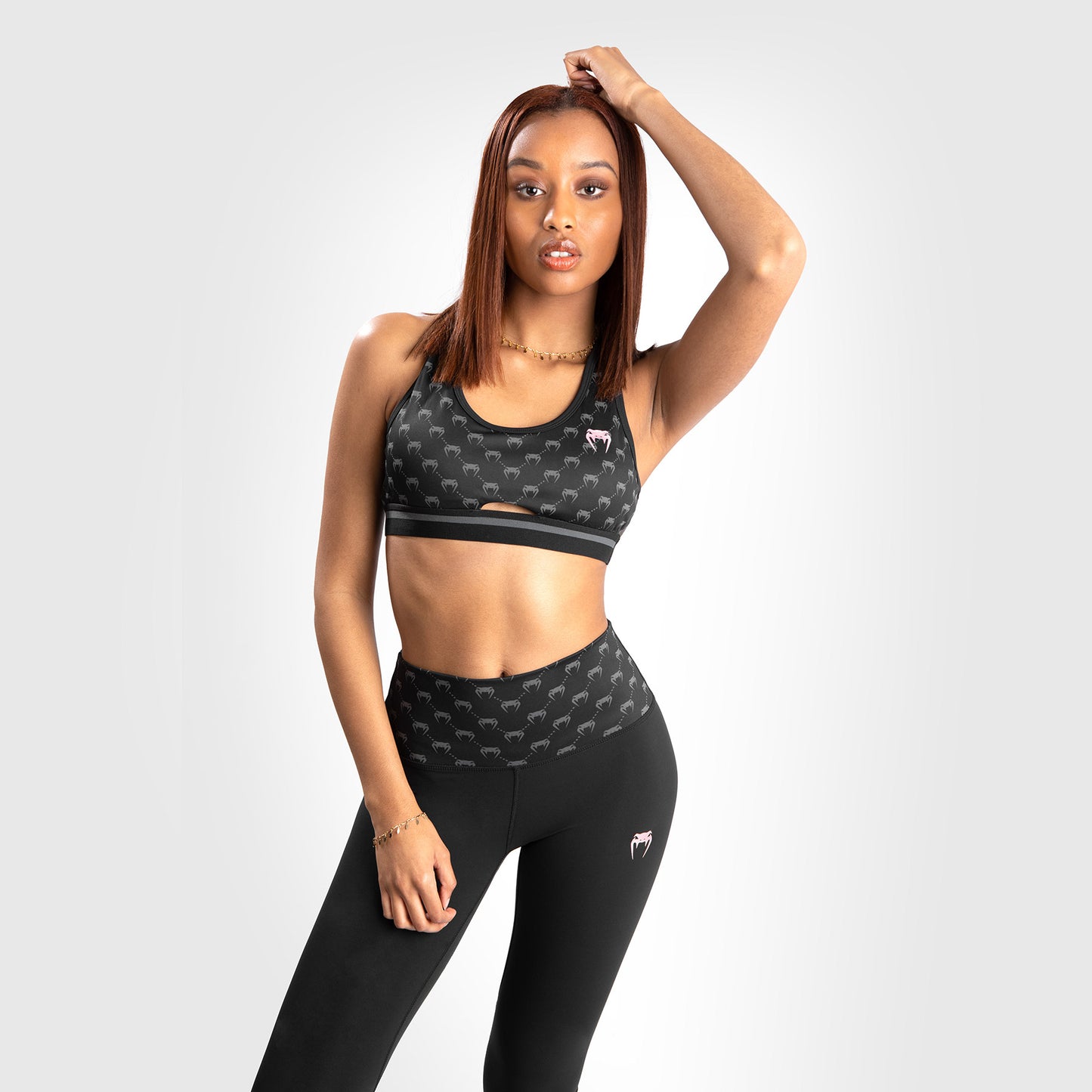Legging Venum Monogram - Pour Femme - Noir/Or rose - product-type_Leggings