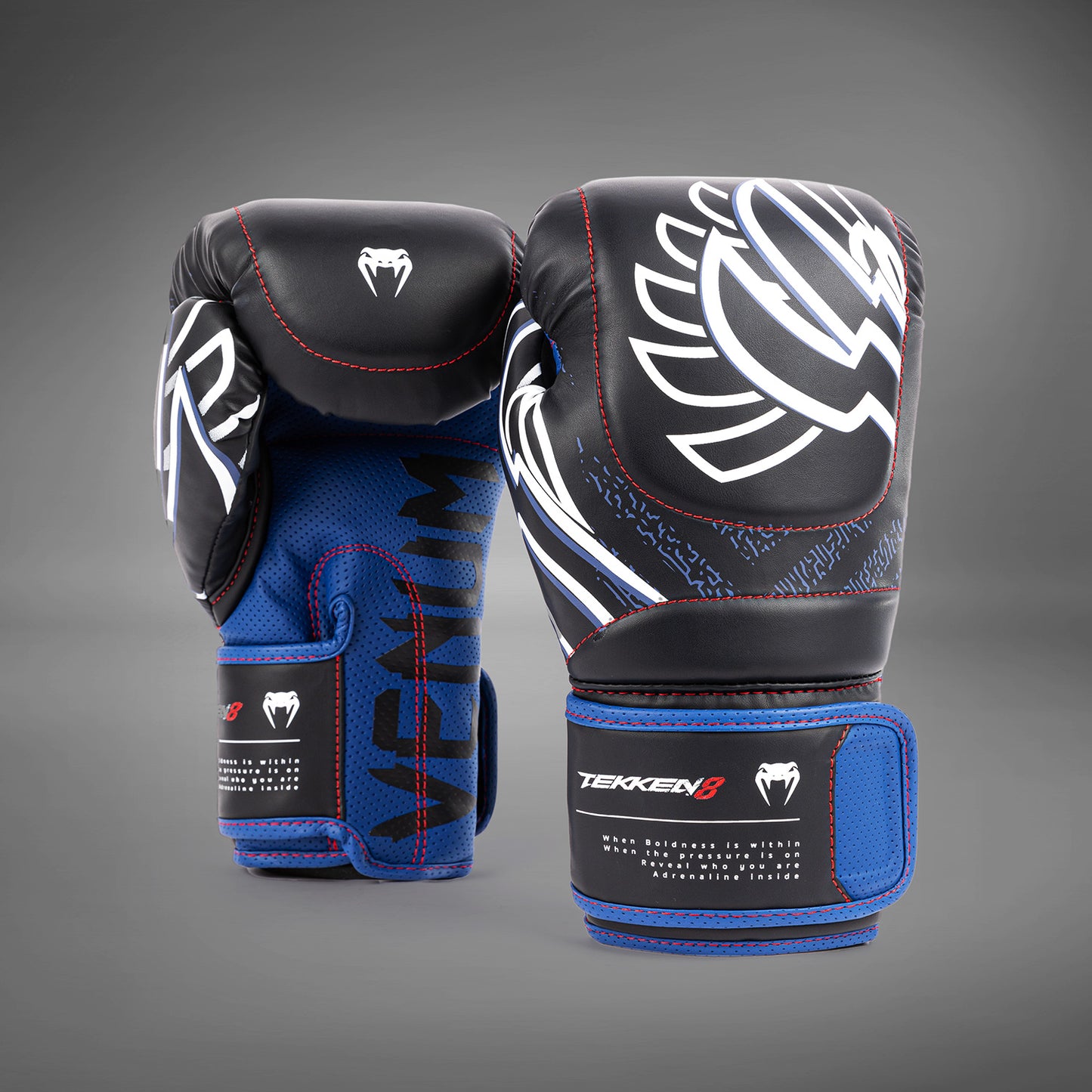 Gants de Boxe Venum x TEKKEN 8 - Jin Kazama - Bleu/Noir/Blanc - product-type_Gants de boxe