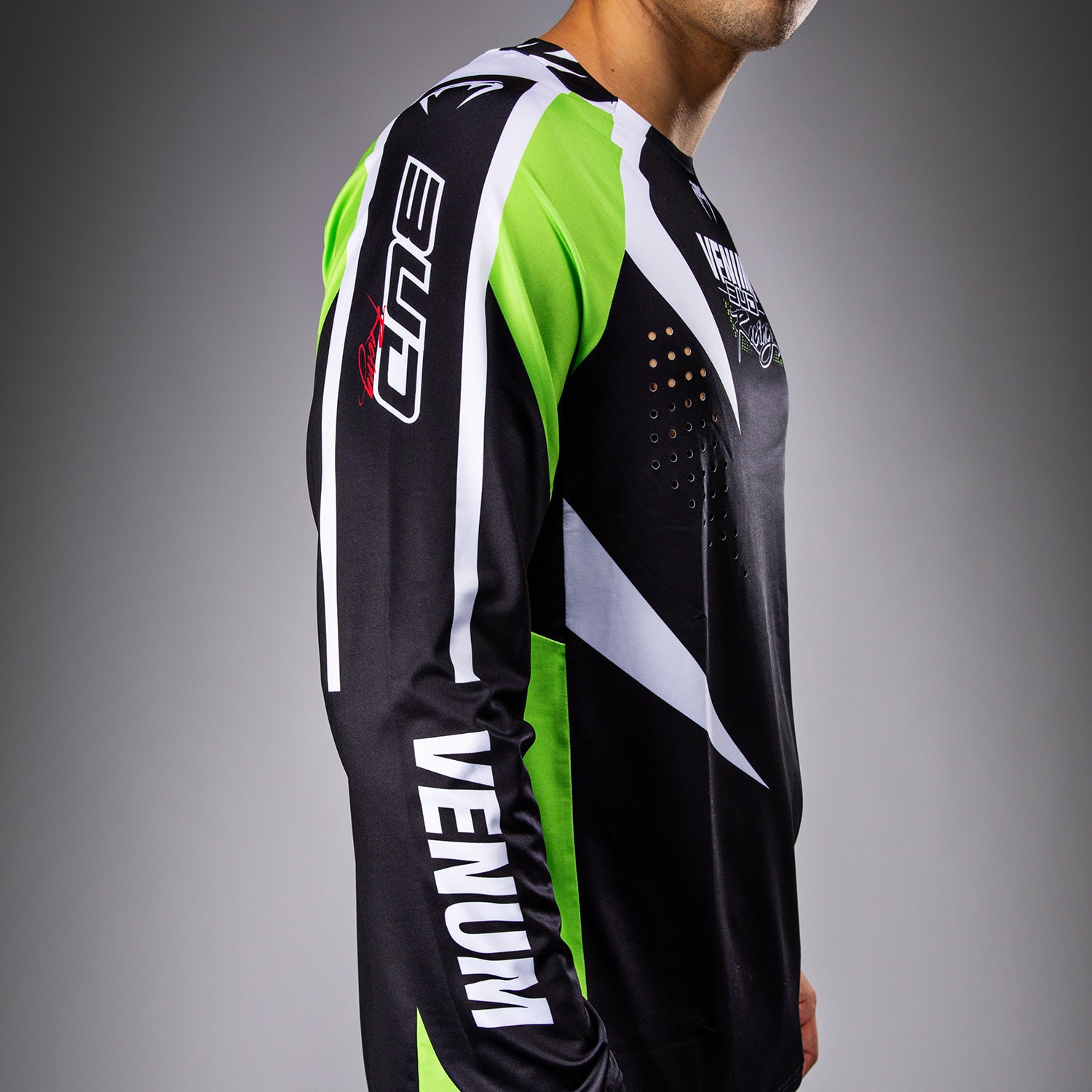 T-Shirt Dry-Tech Venum x Bud Racing - Noir/Blanc/Citron Vert - product-type_T-Shirts Dry Tech